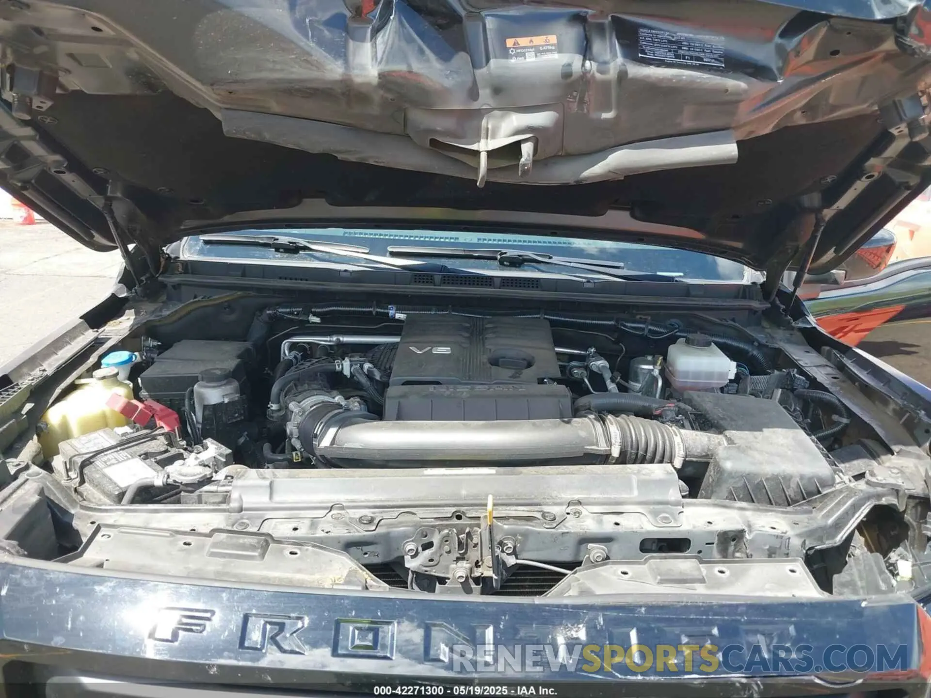 10 fotografías del automóvil dañado 1N6ED1EK3PN612441 NISSAN FRONTIER 2023