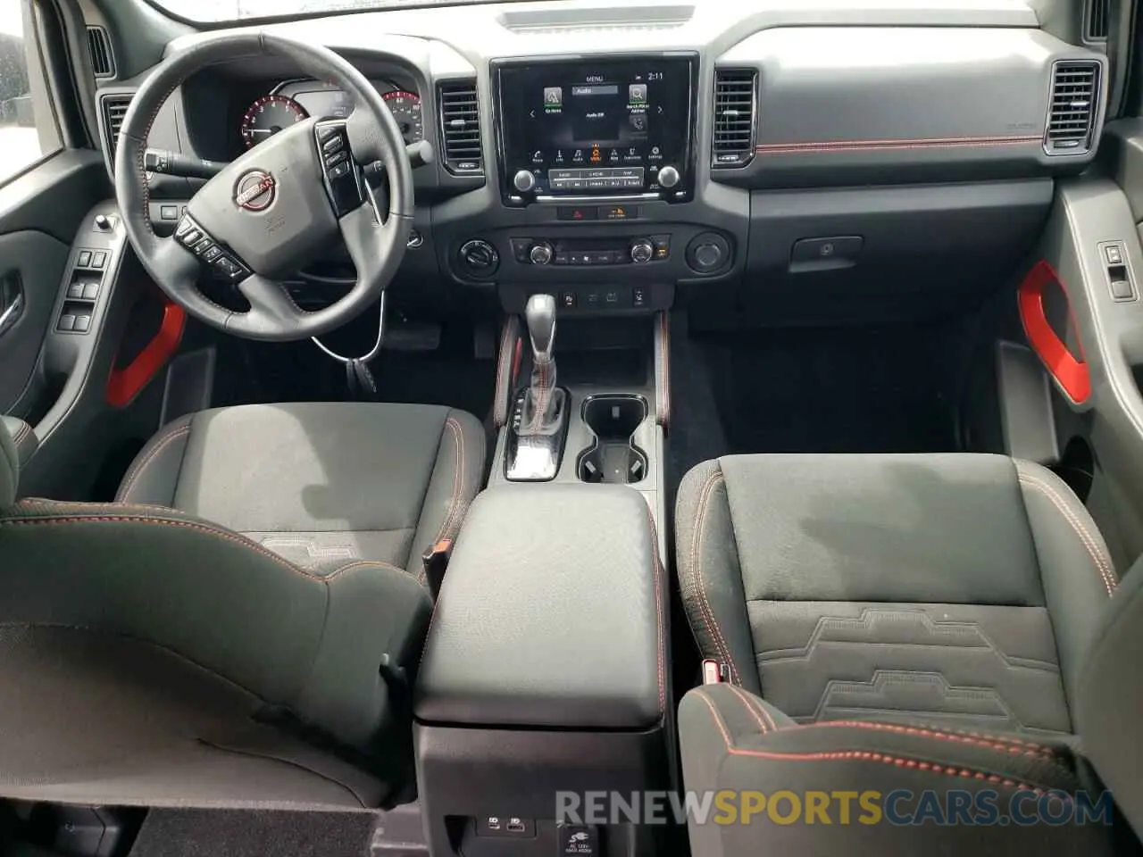 8 fotografías del automóvil dañado 1N6ED1EK3PN616358 NISSAN FRONTIER 2023
