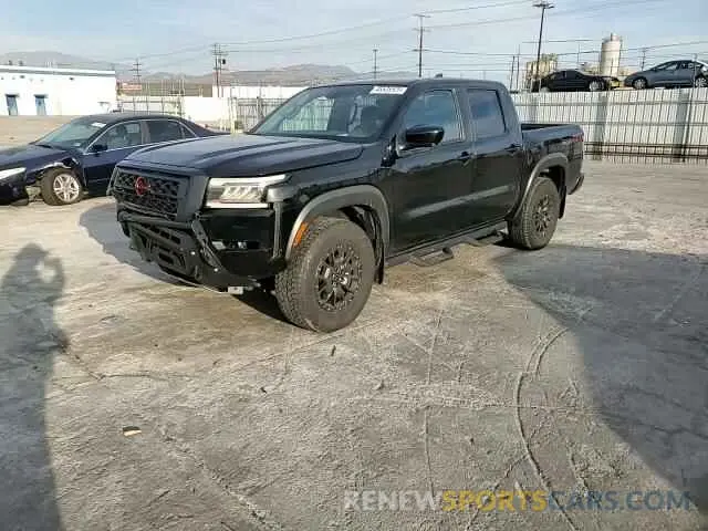 10 fotografías del automóvil dañado 1N6ED1EK3PN667150 NISSAN FRONTIER 2023