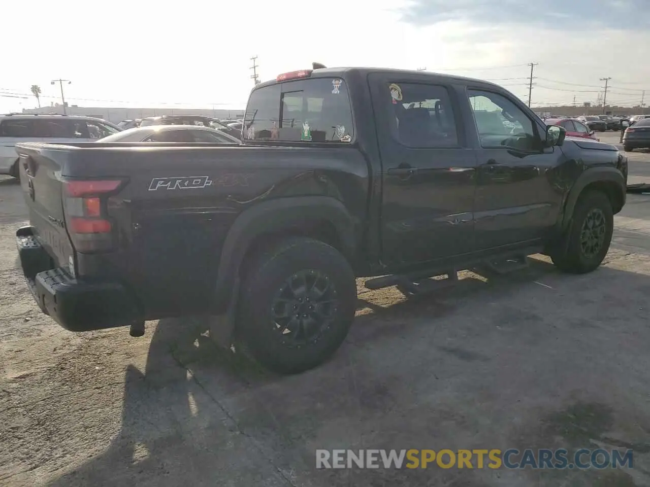 3 fotografías del automóvil dañado 1N6ED1EK3PN667150 NISSAN FRONTIER 2023