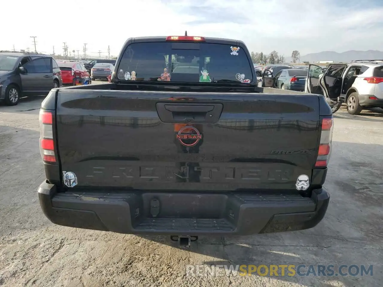6 fotografías del automóvil dañado 1N6ED1EK3PN667150 NISSAN FRONTIER 2023