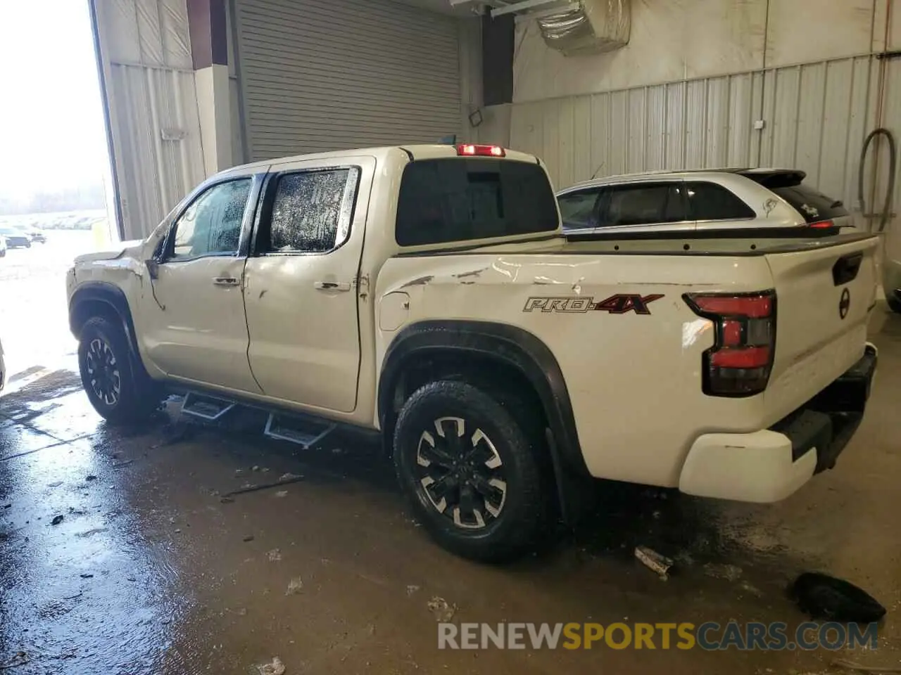 2 fotografías del automóvil dañado 1N6ED1EK4PN629264 NISSAN FRONTIER 2023