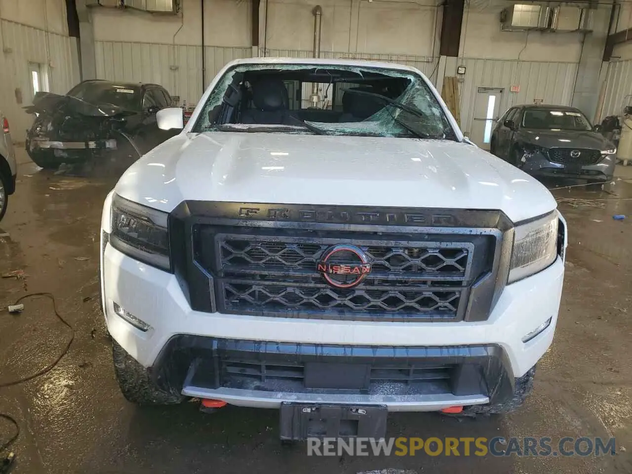 5 fotografías del automóvil dañado 1N6ED1EK4PN629264 NISSAN FRONTIER 2023