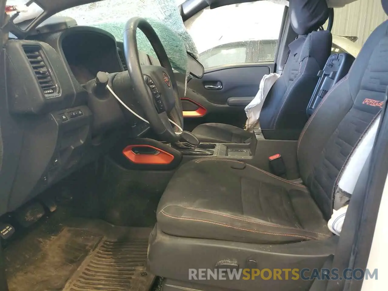 7 fotografías del automóvil dañado 1N6ED1EK4PN629264 NISSAN FRONTIER 2023