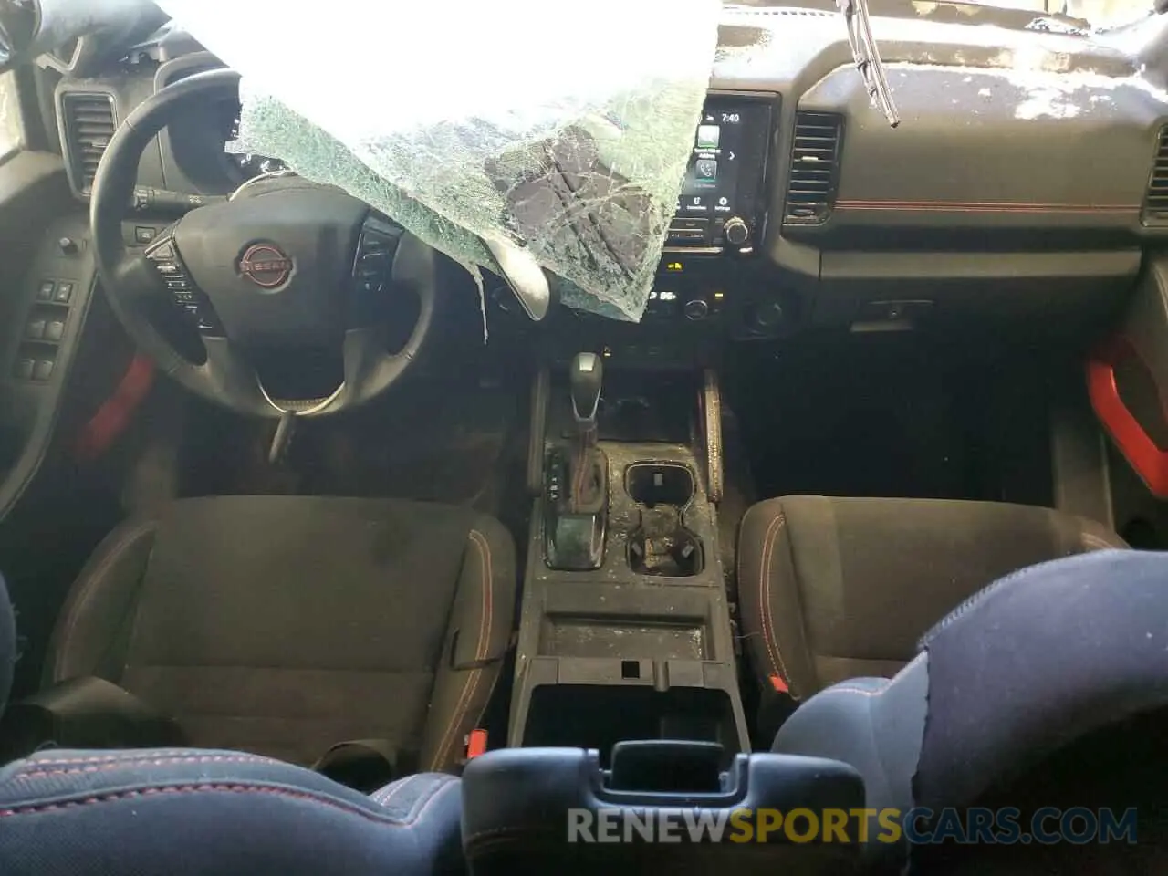 8 fotografías del automóvil dañado 1N6ED1EK4PN629264 NISSAN FRONTIER 2023