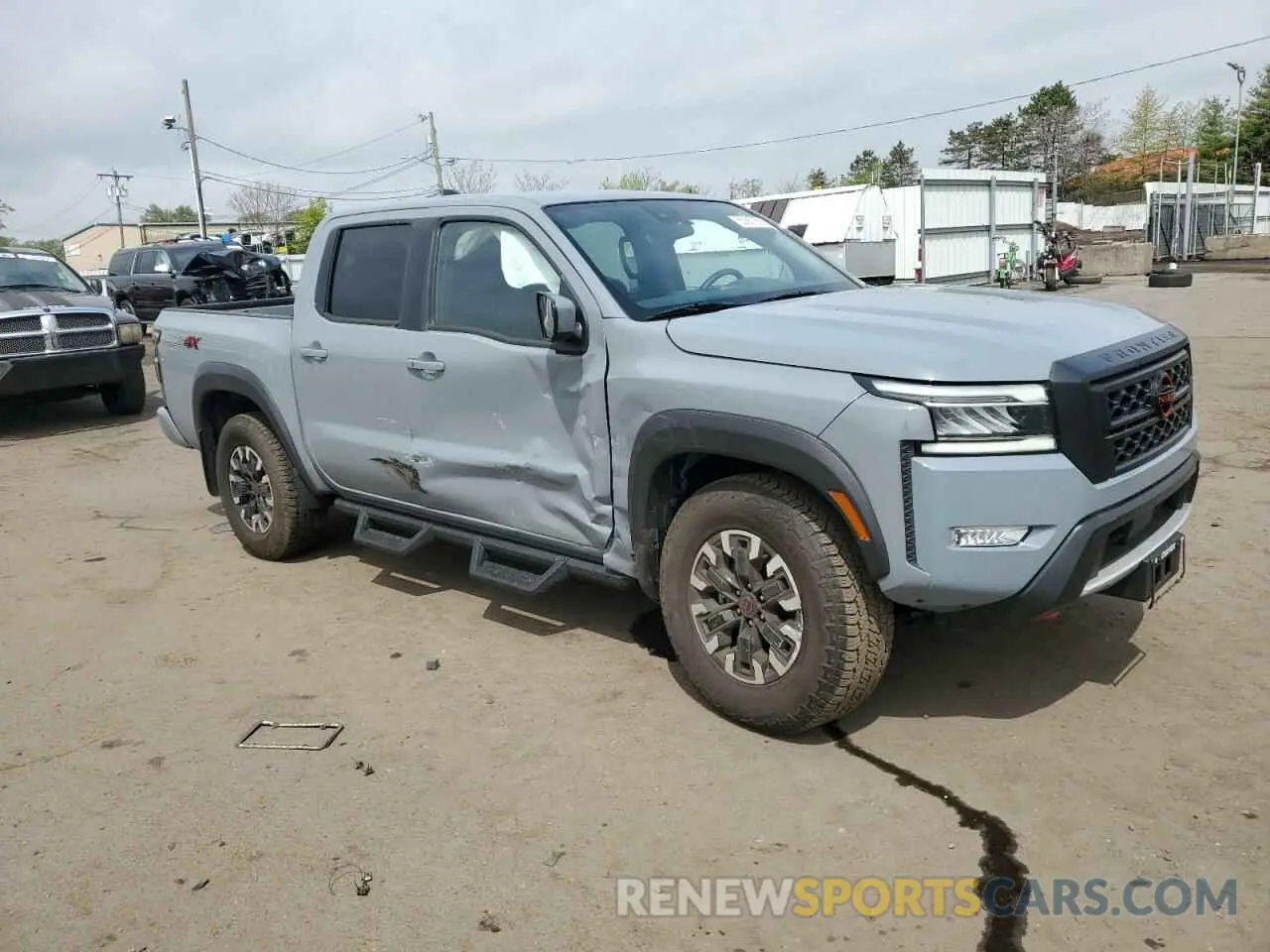 4 fotografías del automóvil dañado 1N6ED1EK4PN672714 NISSAN FRONTIER 2023