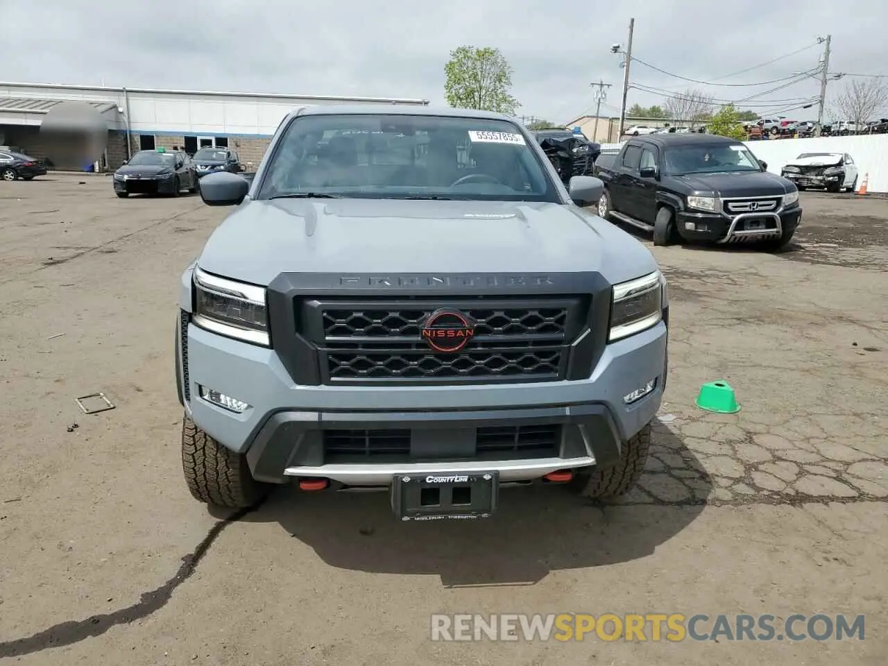 5 fotografías del automóvil dañado 1N6ED1EK4PN672714 NISSAN FRONTIER 2023