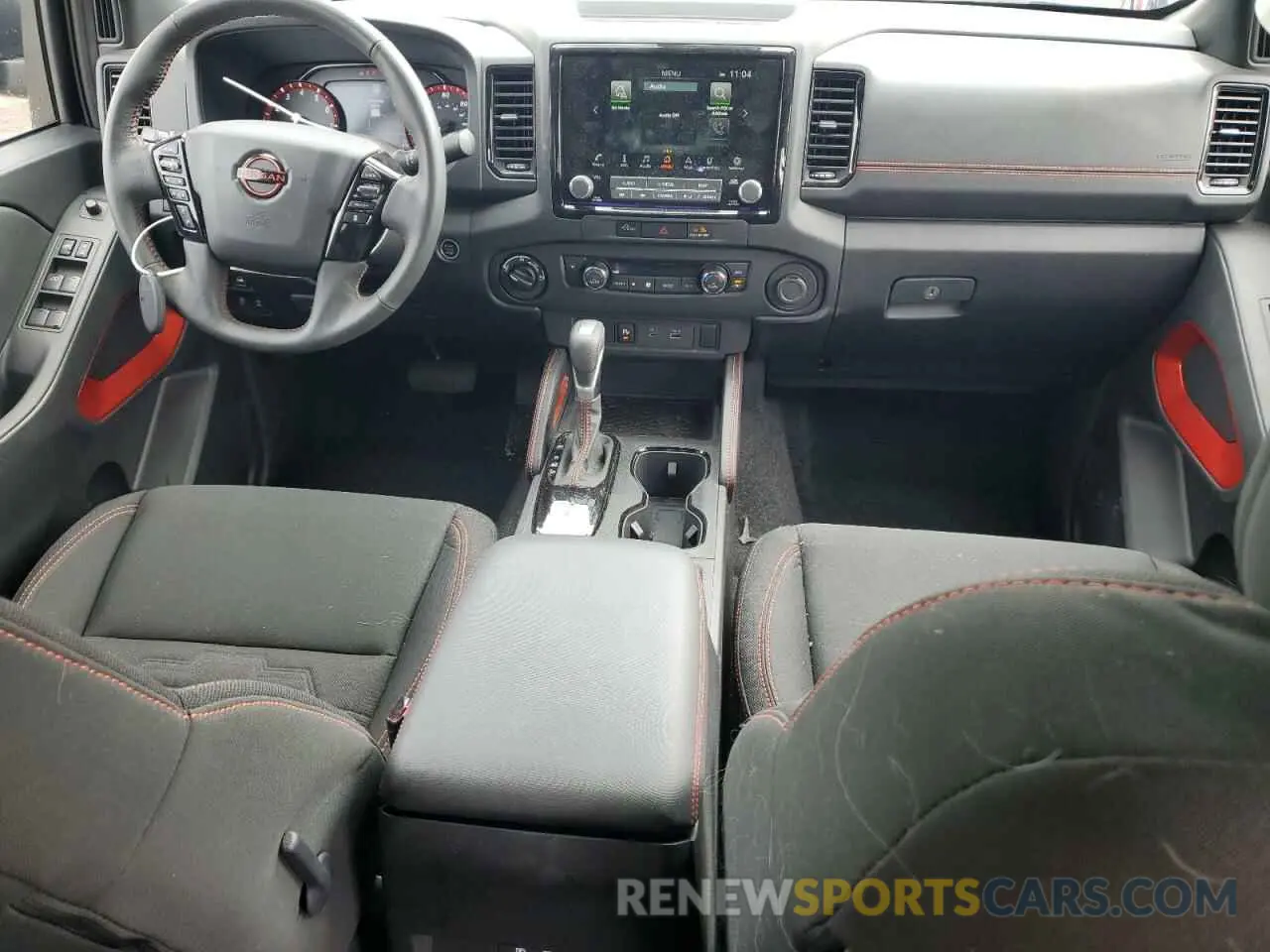 8 fotografías del automóvil dañado 1N6ED1EK4PN672714 NISSAN FRONTIER 2023