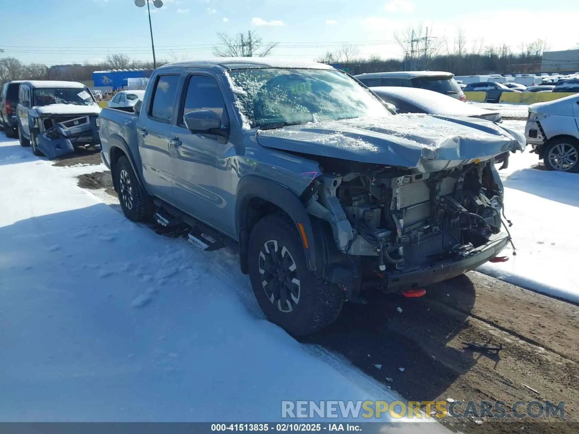 1 fotografías del automóvil dañado 1N6ED1EK6PN653100 NISSAN FRONTIER 2023