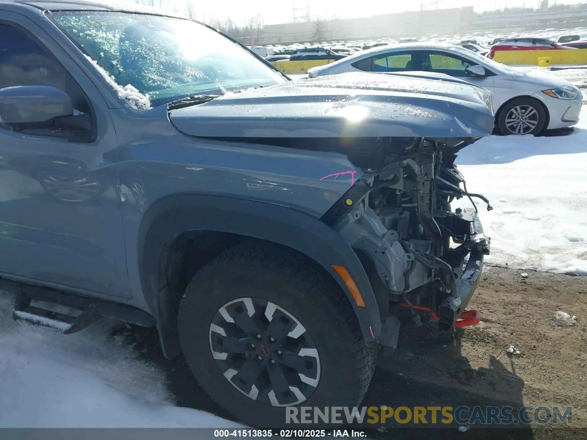 18 fotografías del automóvil dañado 1N6ED1EK6PN653100 NISSAN FRONTIER 2023