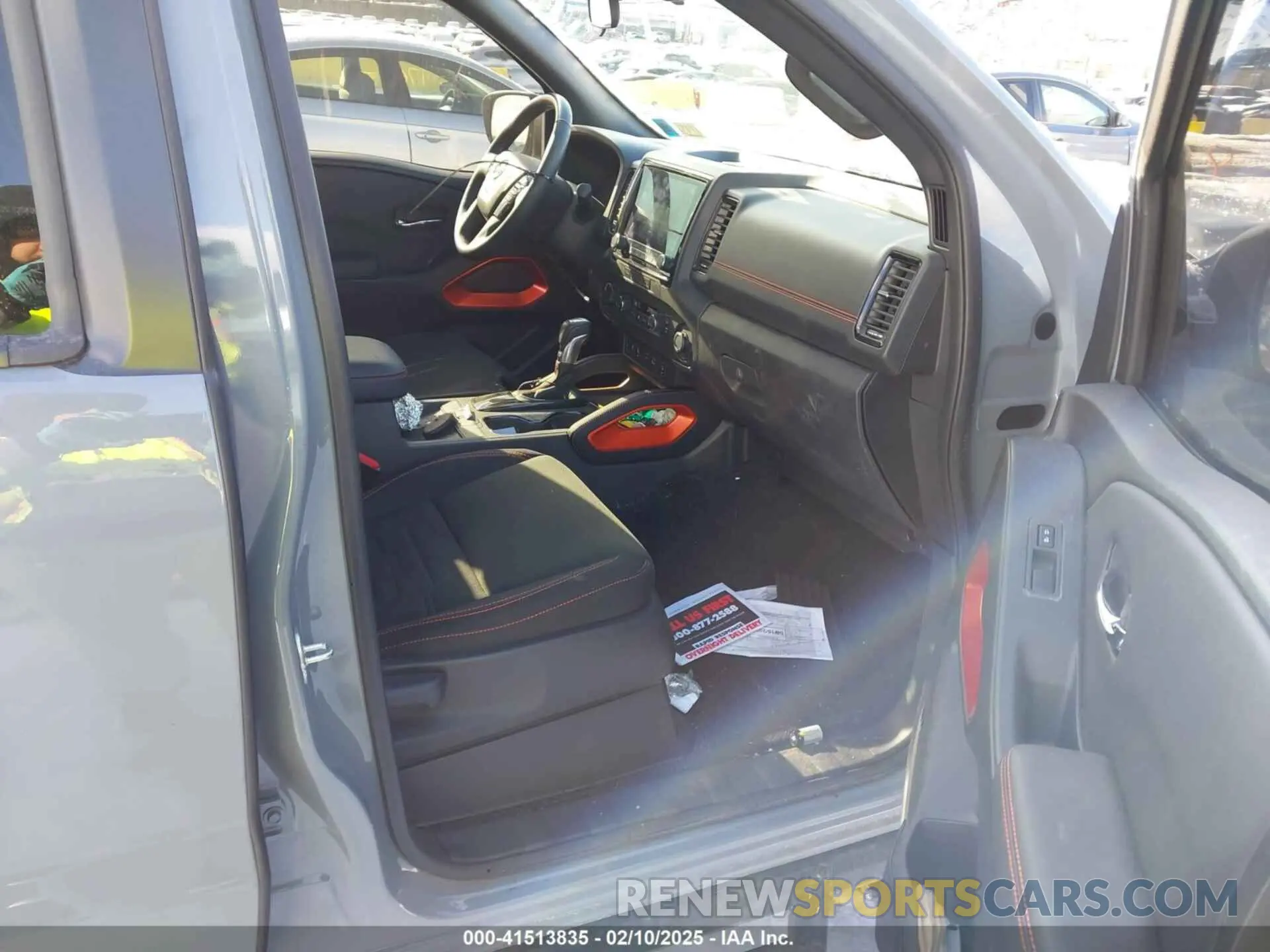 5 fotografías del automóvil dañado 1N6ED1EK6PN653100 NISSAN FRONTIER 2023