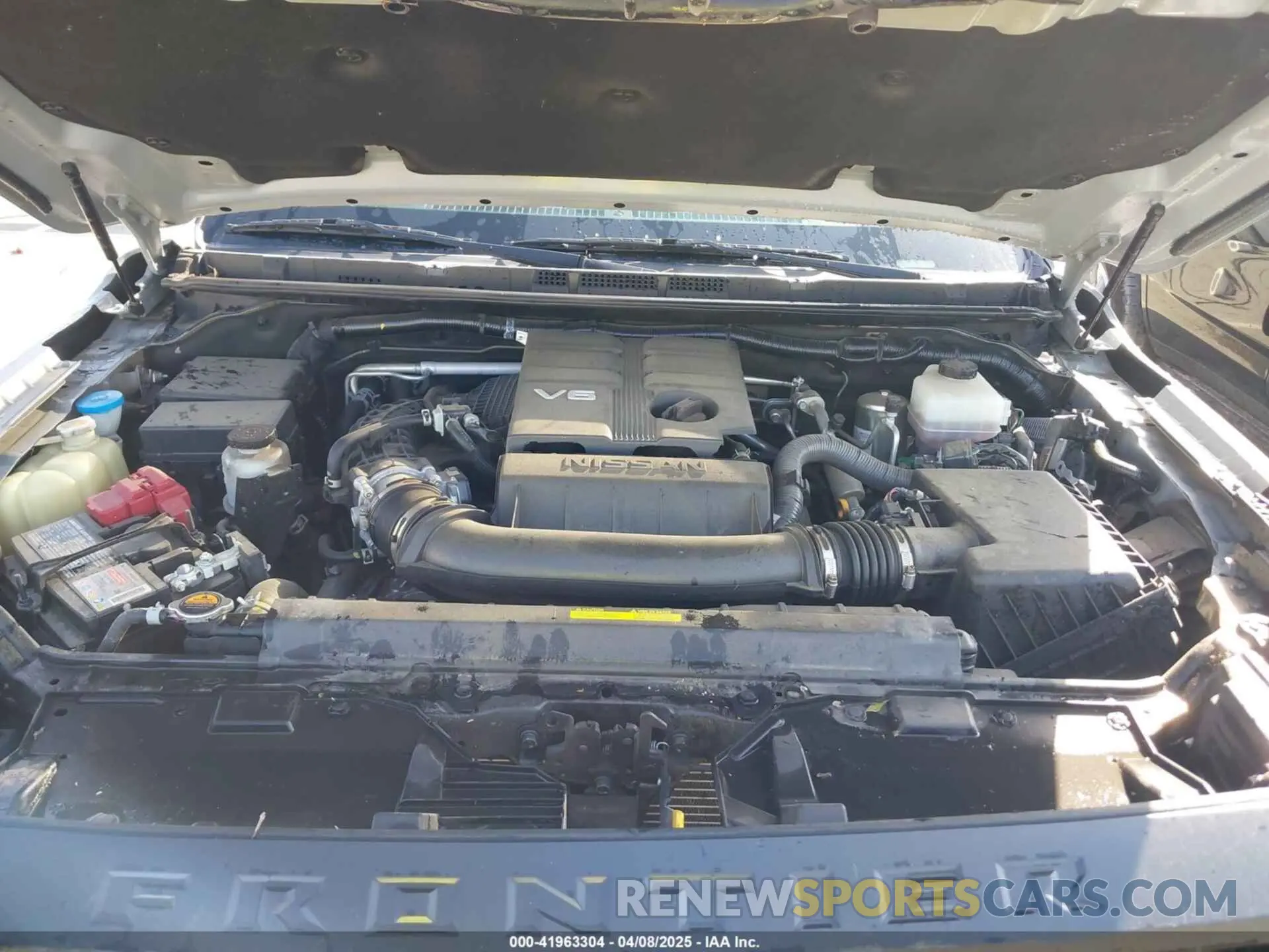 10 fotografías del automóvil dañado 1N6ED1EK7PN603435 NISSAN FRONTIER 2023