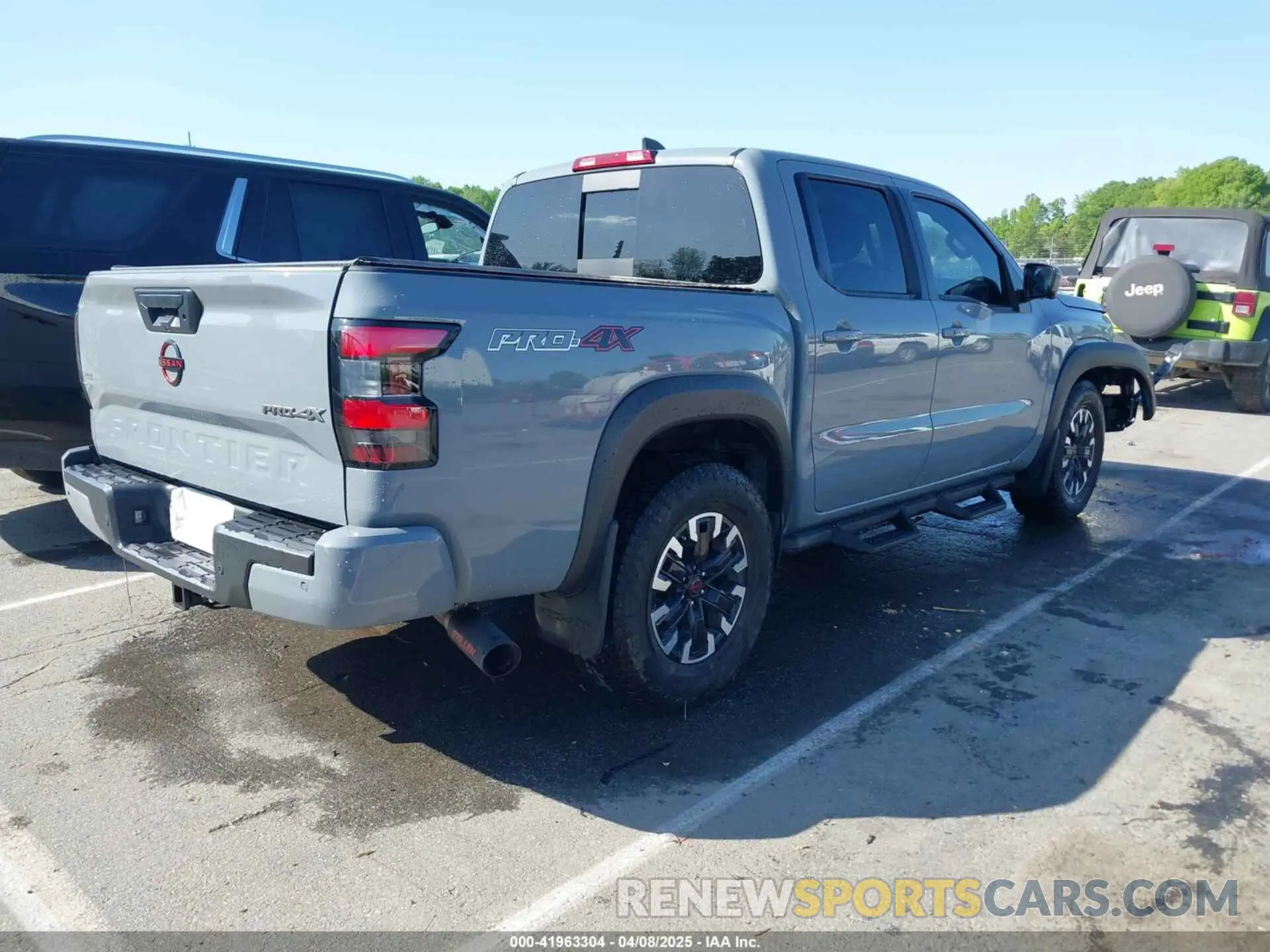 4 fotografías del automóvil dañado 1N6ED1EK7PN603435 NISSAN FRONTIER 2023