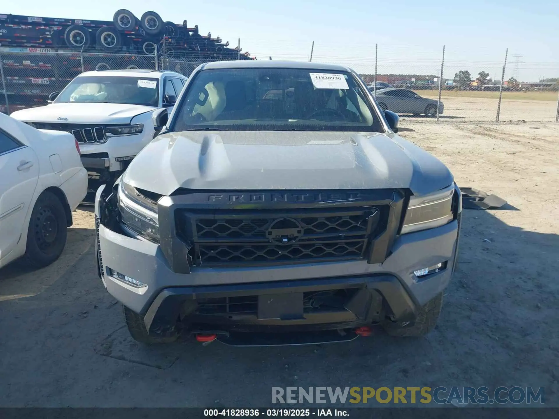 12 fotografías del automóvil dañado 1N6ED1EK7PN604374 NISSAN FRONTIER 2023