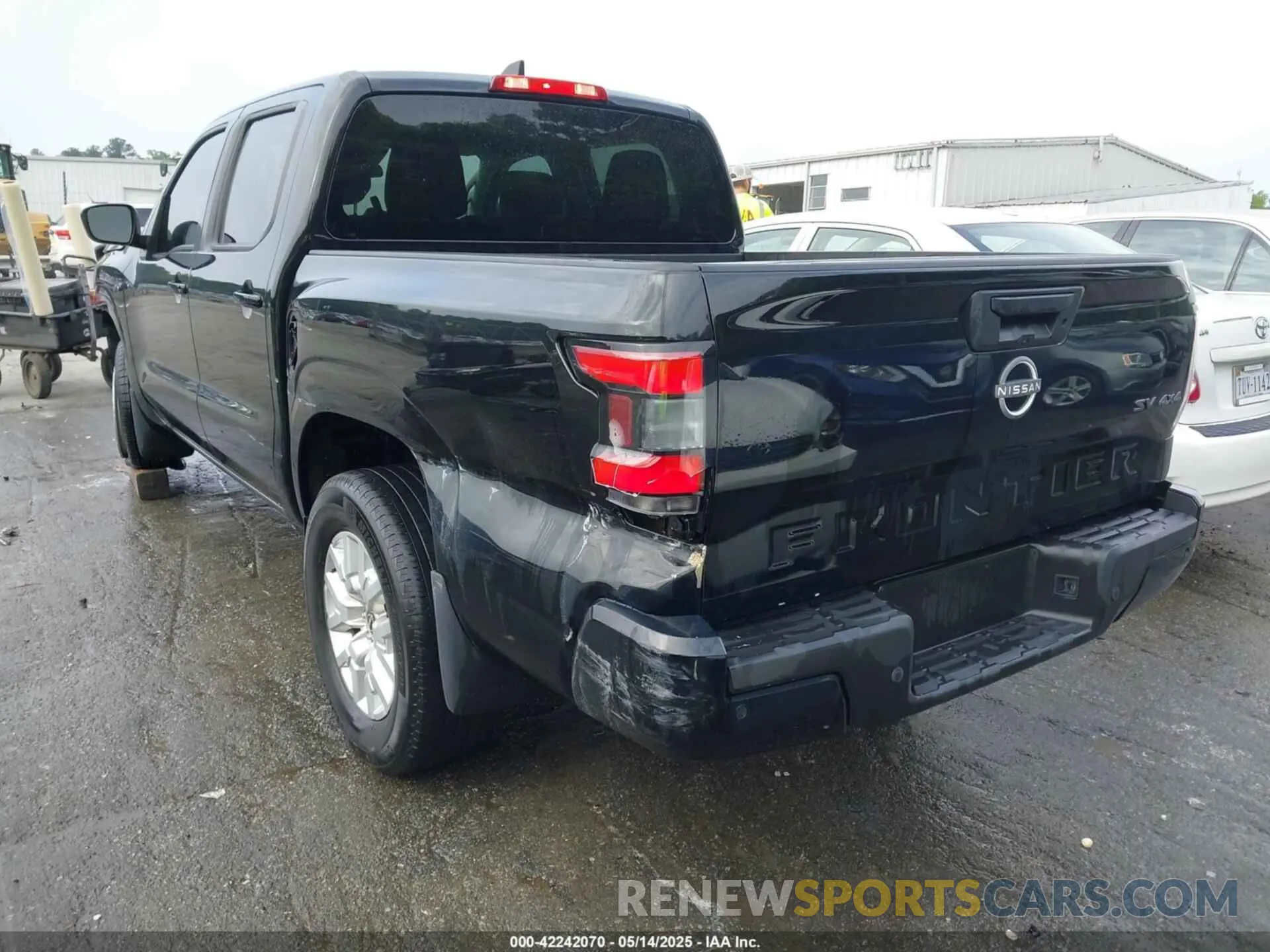 3 fotografías del automóvil dañado 1N6ED1EK7PN609865 NISSAN FRONTIER 2023