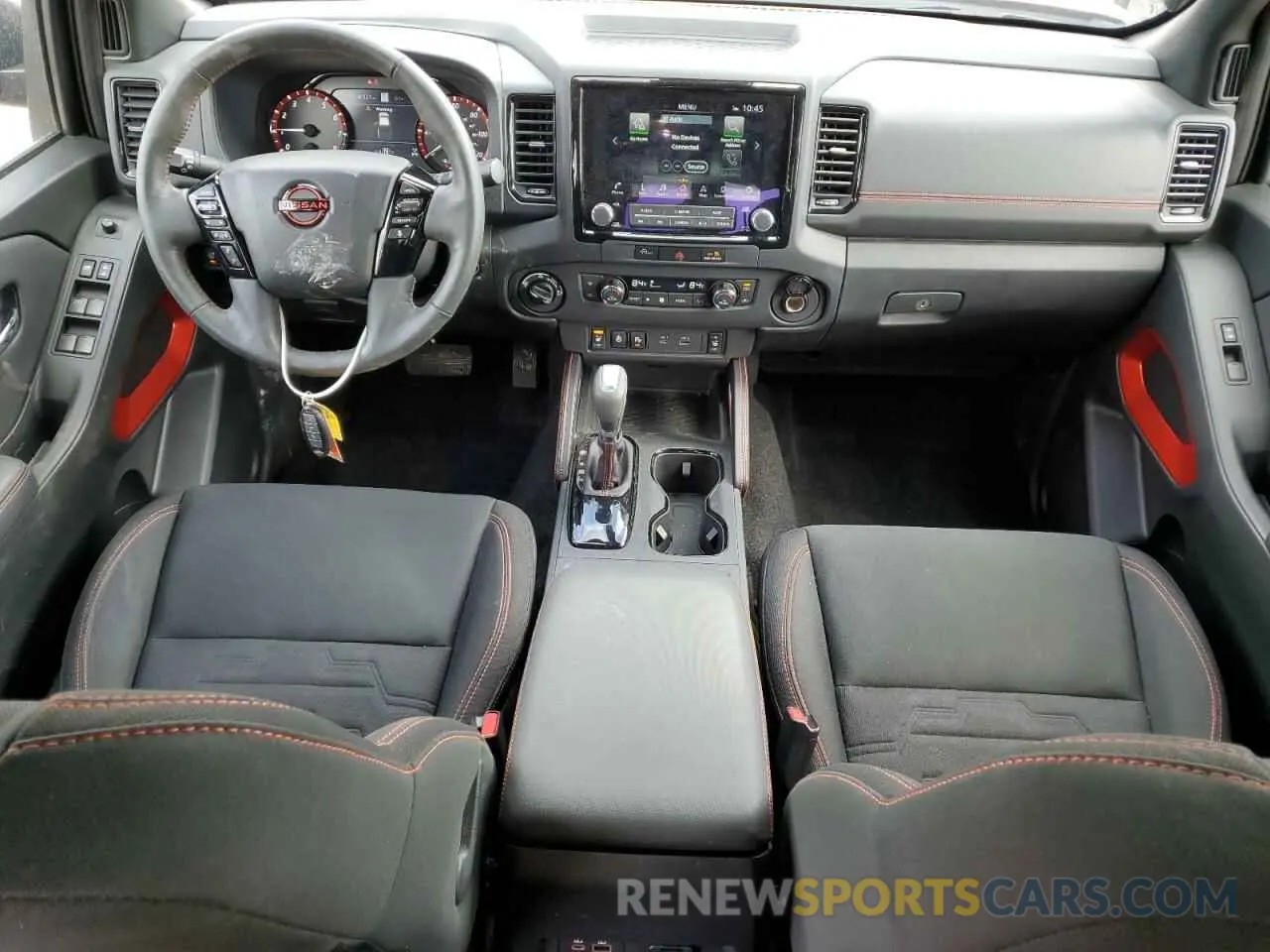 8 fotografías del automóvil dañado 1N6ED1EK7PN640078 NISSAN FRONTIER 2023