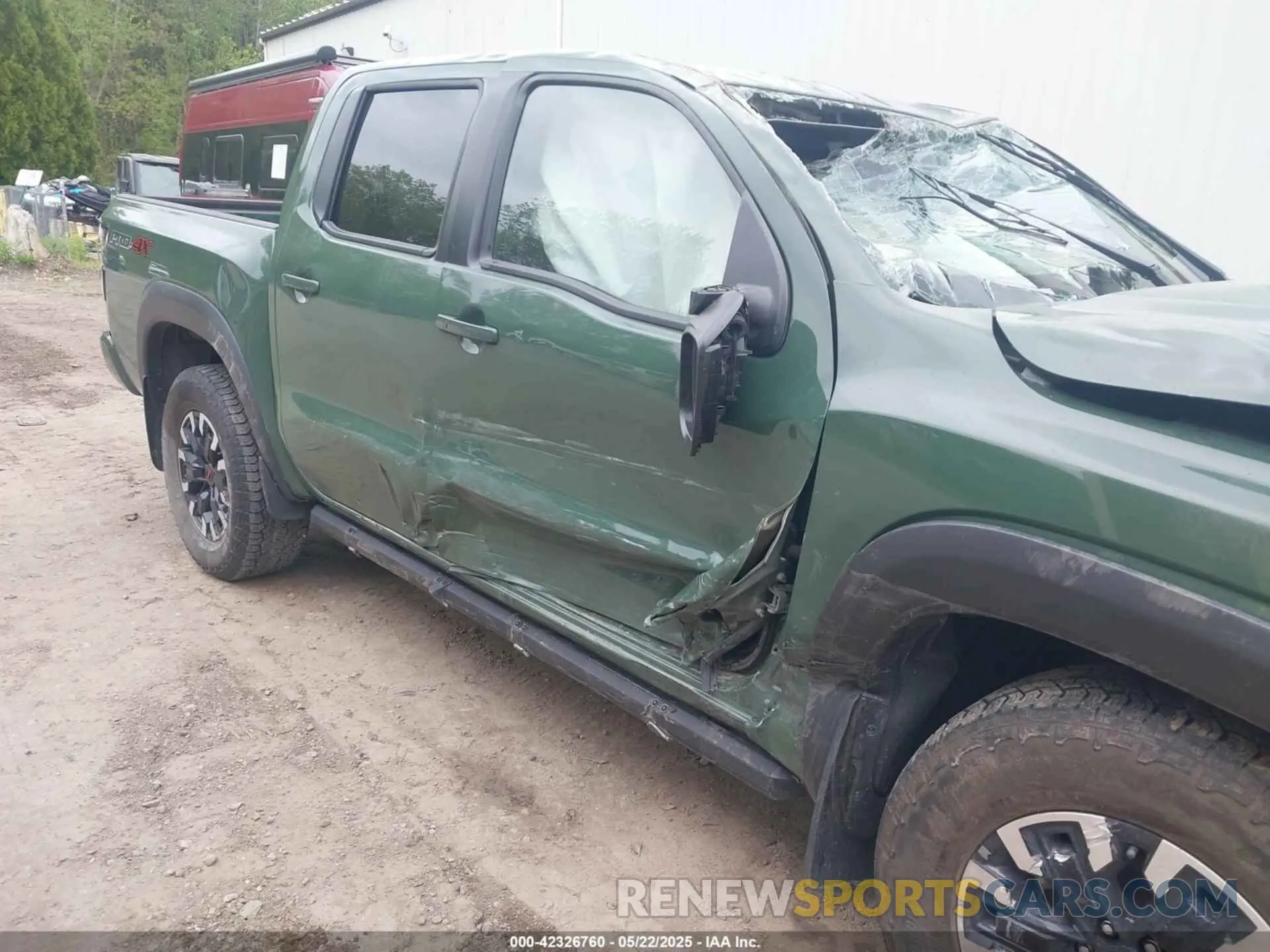 14 fotografías del automóvil dañado 1N6ED1EK8PN672361 NISSAN FRONTIER 2023