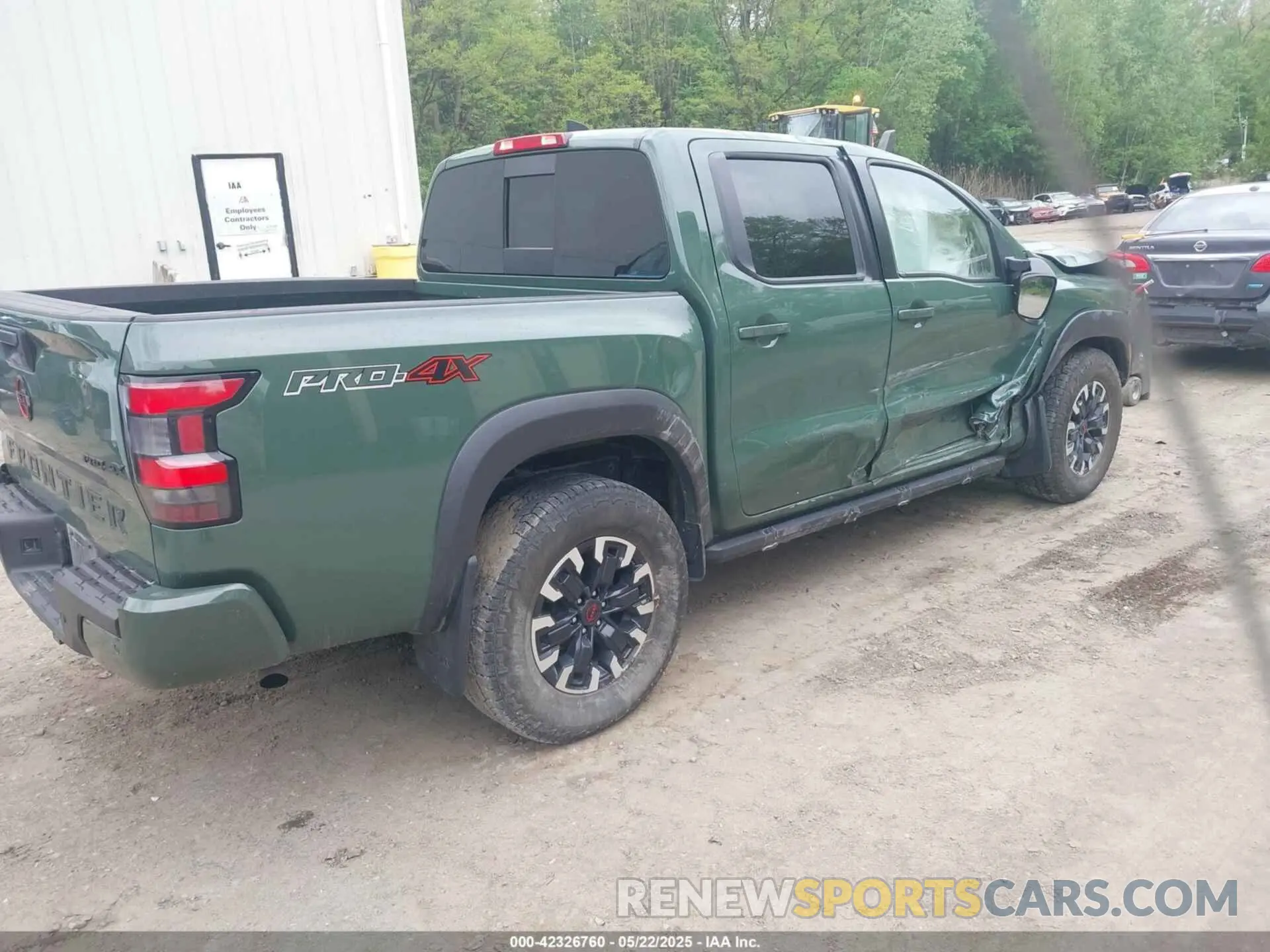4 fotografías del automóvil dañado 1N6ED1EK8PN672361 NISSAN FRONTIER 2023