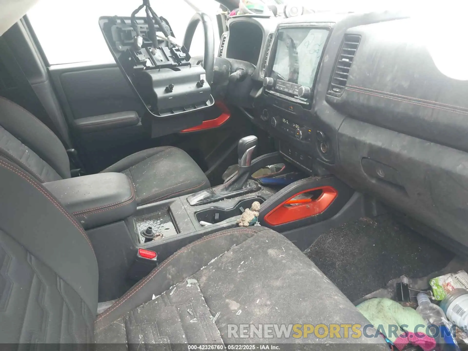 5 fotografías del automóvil dañado 1N6ED1EK8PN672361 NISSAN FRONTIER 2023
