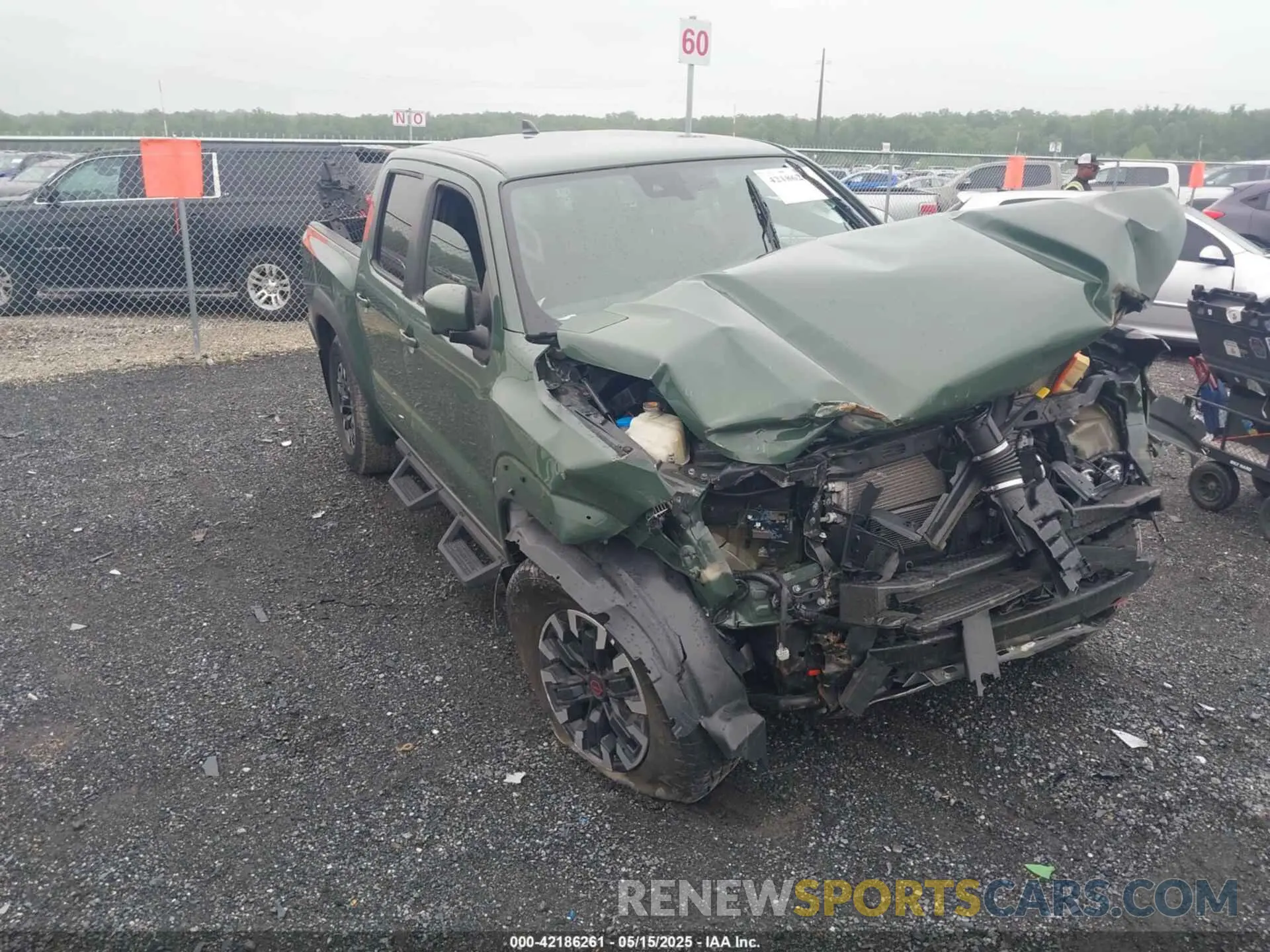 1 fotografías del automóvil dañado 1N6ED1EK9PN620138 NISSAN FRONTIER 2023