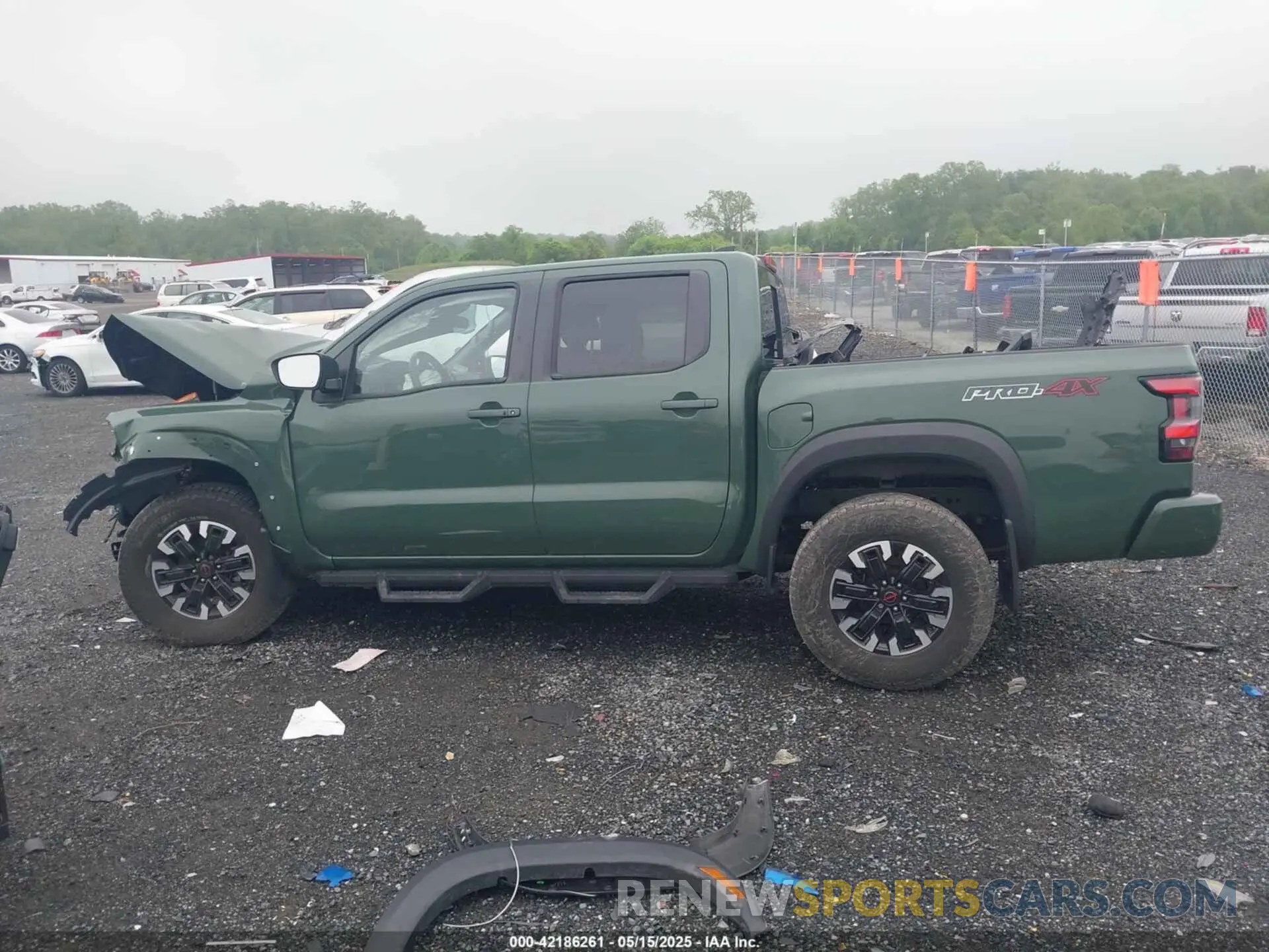 14 fotografías del automóvil dañado 1N6ED1EK9PN620138 NISSAN FRONTIER 2023