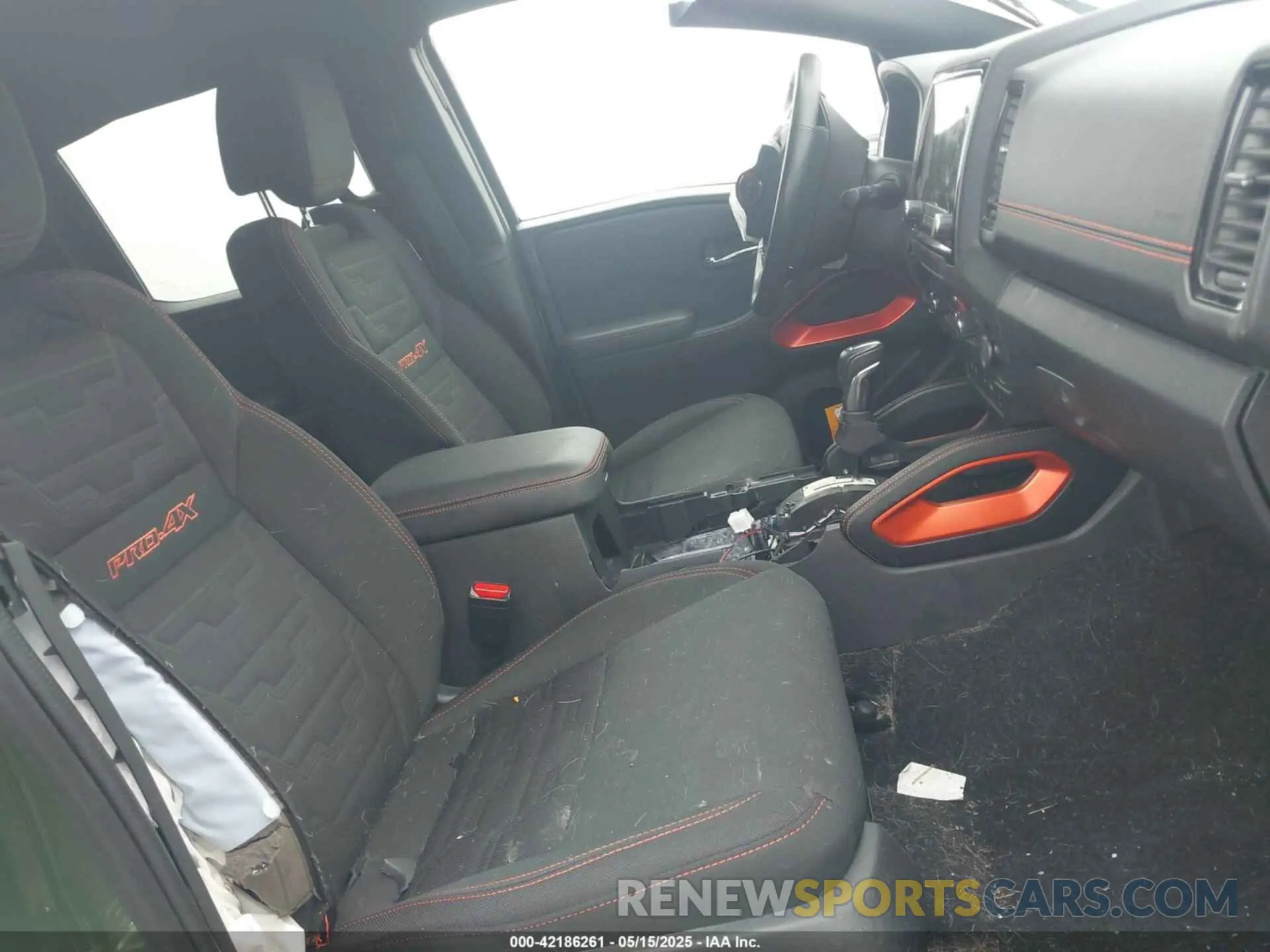 5 fotografías del automóvil dañado 1N6ED1EK9PN620138 NISSAN FRONTIER 2023