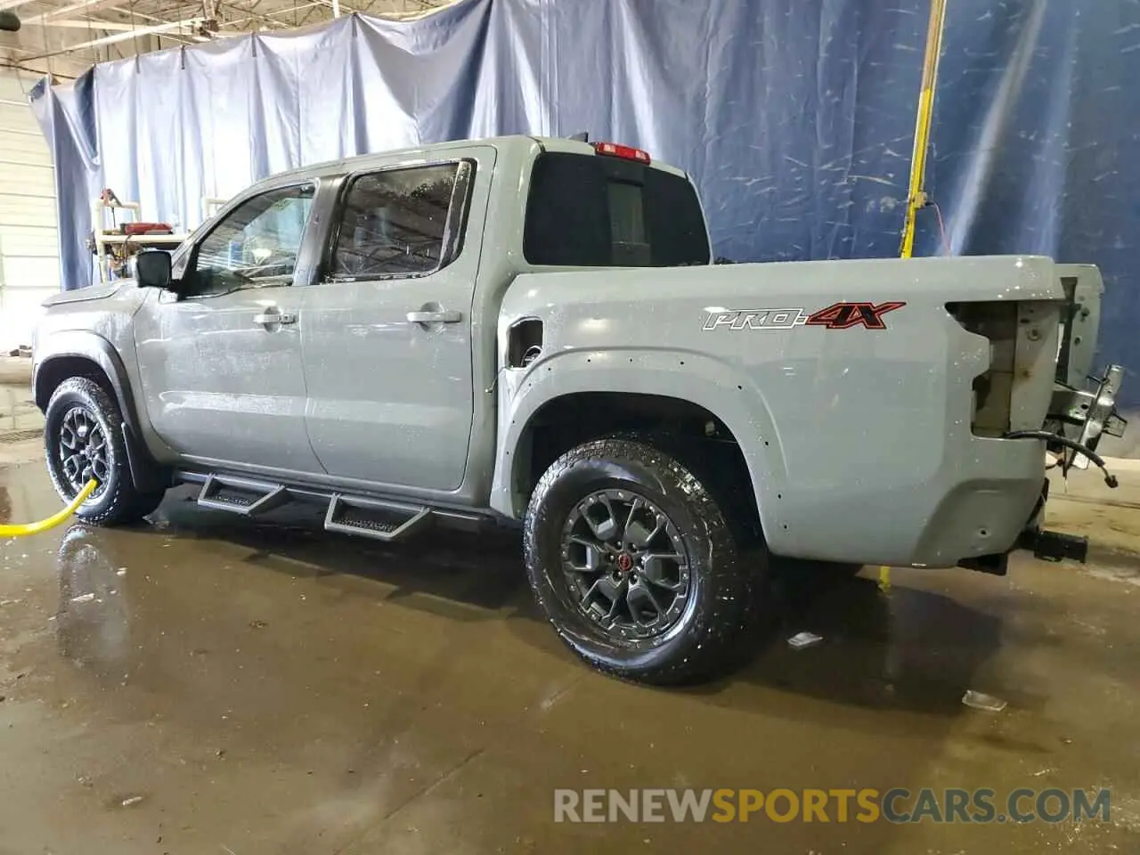 2 fotografías del automóvil dañado 1N6ED1EK9PN670974 NISSAN FRONTIER 2023