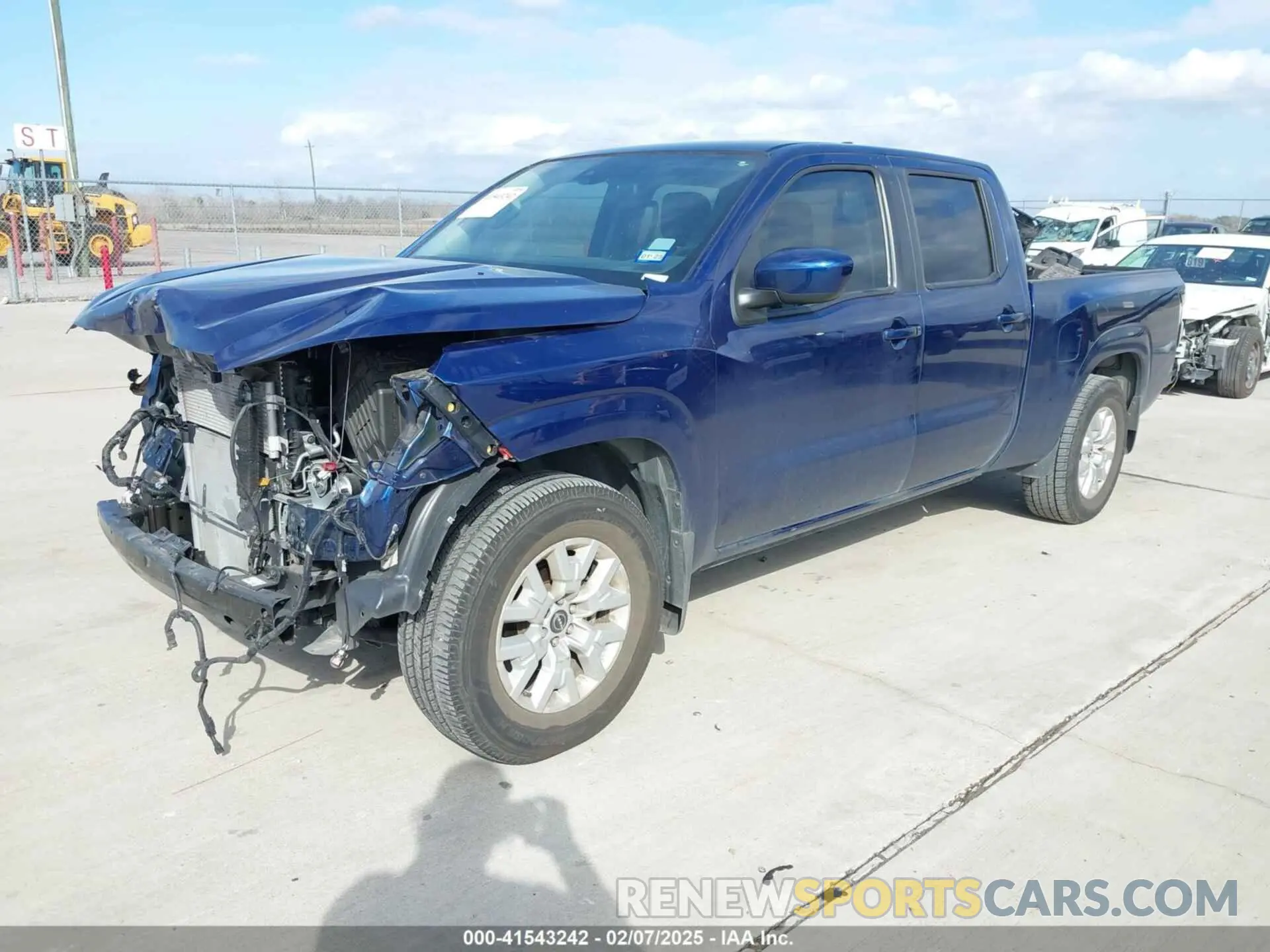 2 fotografías del automóvil dañado 1N6ED1FJ9PN630125 NISSAN FRONTIER 2023