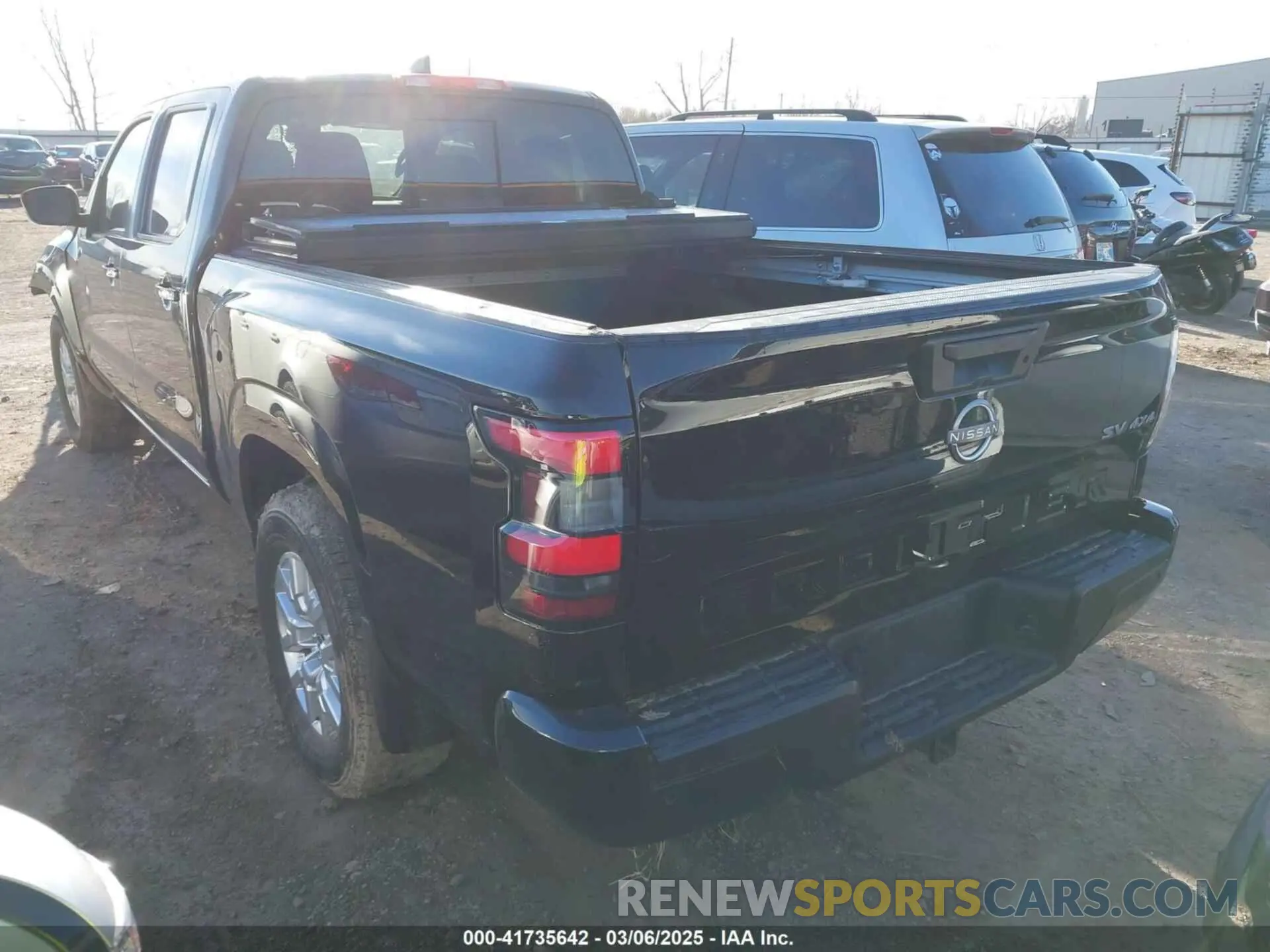 3 fotografías del automóvil dañado 1N6ED1FK1PN625087 NISSAN FRONTIER 2023