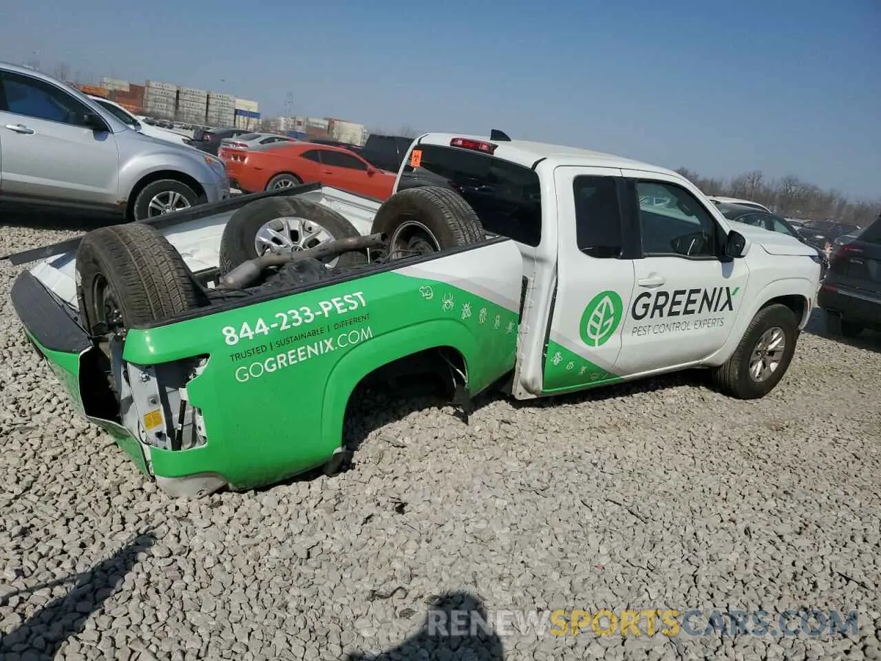 3 fotografías del automóvil dañado 1N6ED1CL4RN630008 NISSAN FRONTIER 2024