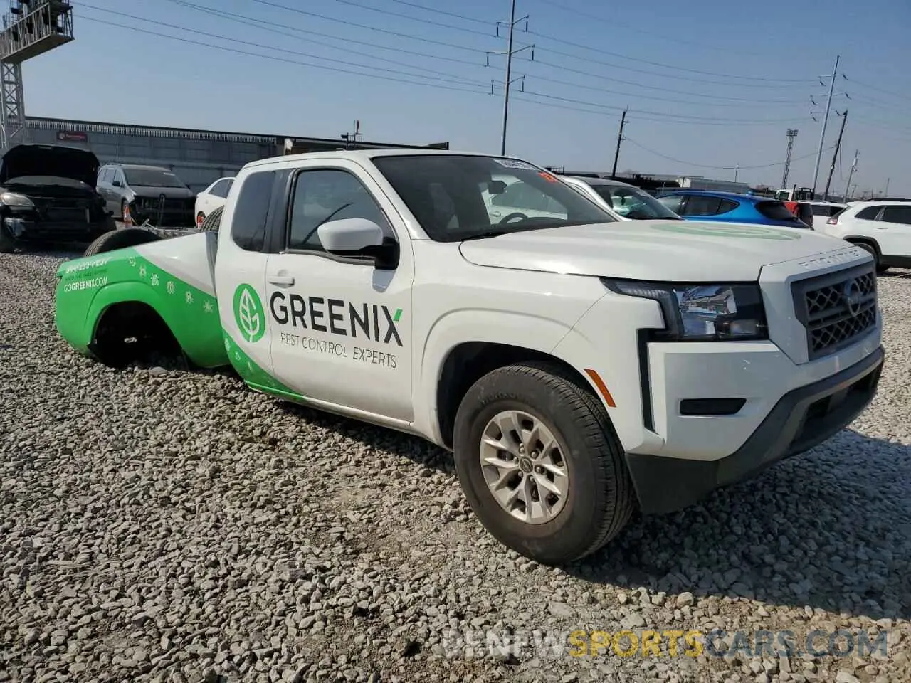4 fotografías del automóvil dañado 1N6ED1CL4RN630008 NISSAN FRONTIER 2024