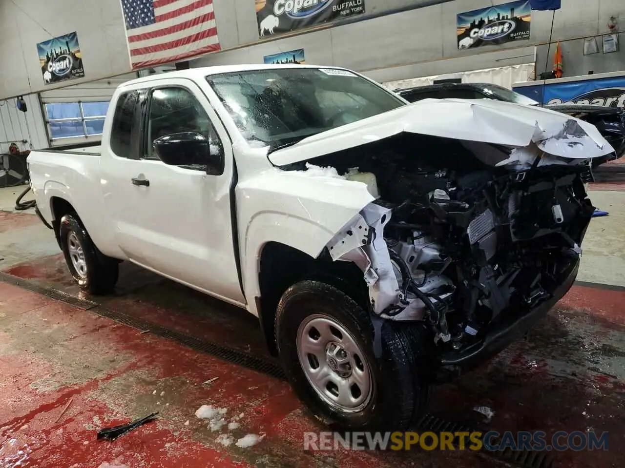 4 fotografías del automóvil dañado 1N6ED1CM2RN647995 NISSAN FRONTIER 2024