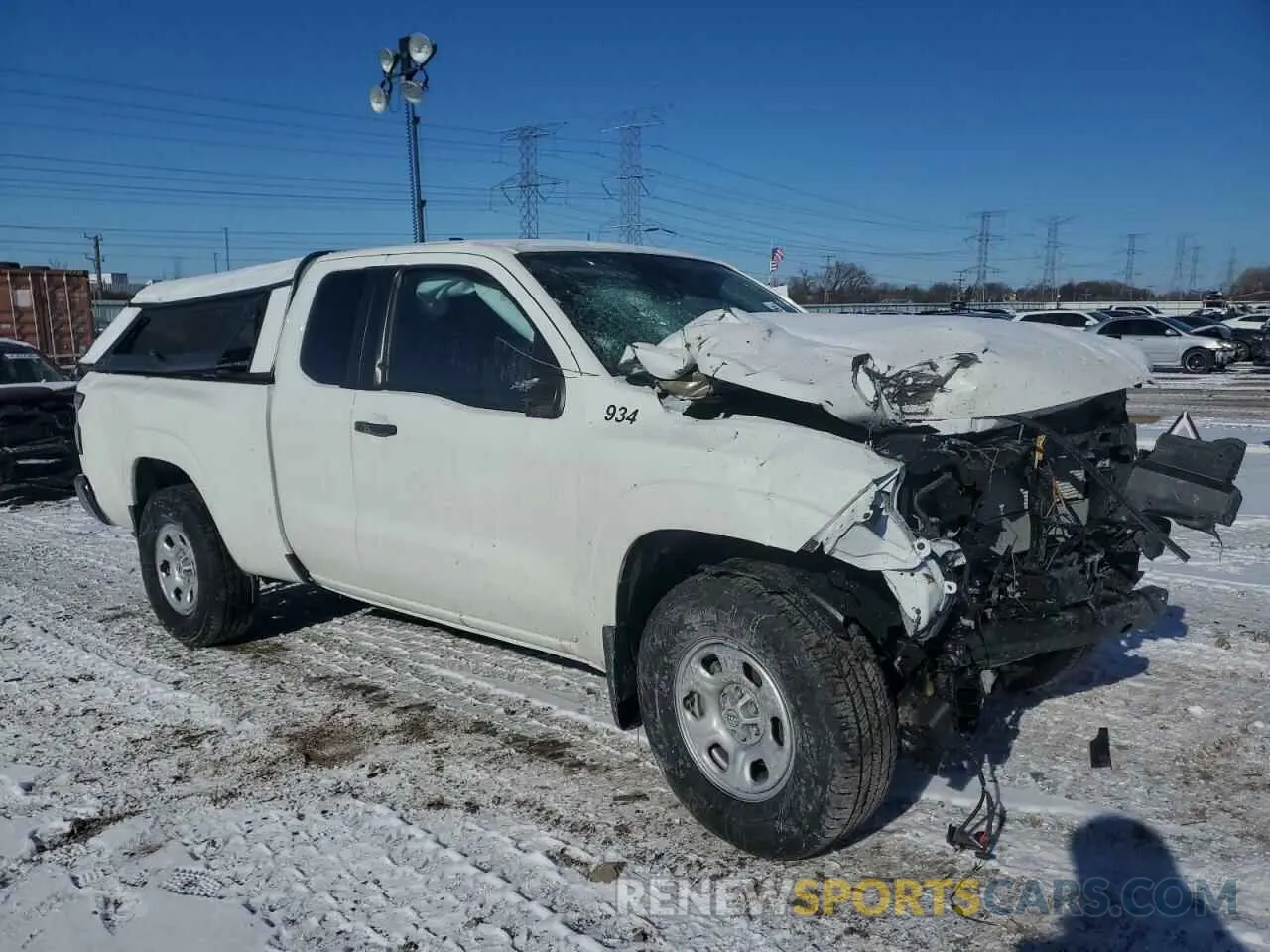 4 fotografías del automóvil dañado 1N6ED1CM4RN654866 NISSAN FRONTIER 2024