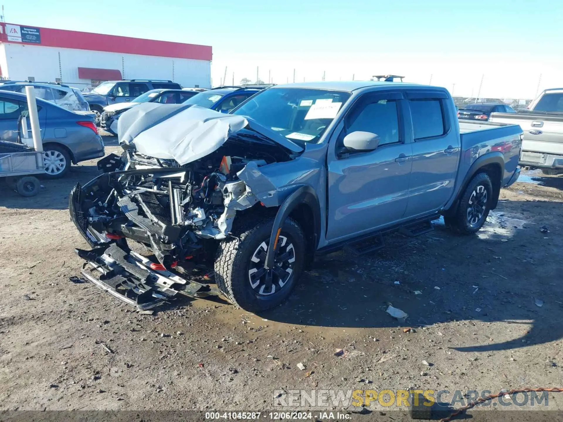 2 fotografías del automóvil dañado 1N6ED1EJ0RN608695 NISSAN FRONTIER 2024