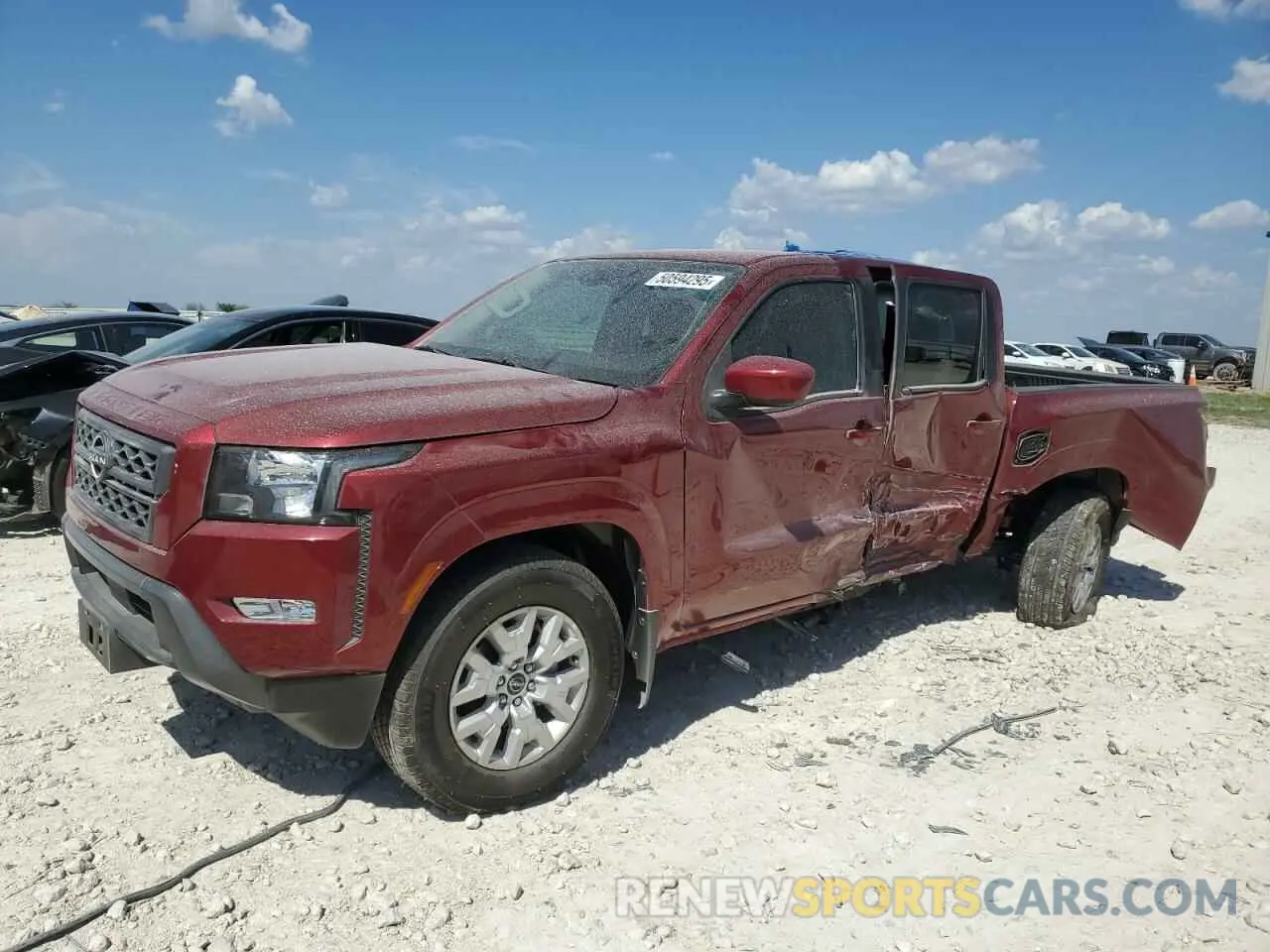 1 fotografías del automóvil dañado 1N6ED1EJ0RN634987 NISSAN FRONTIER 2024