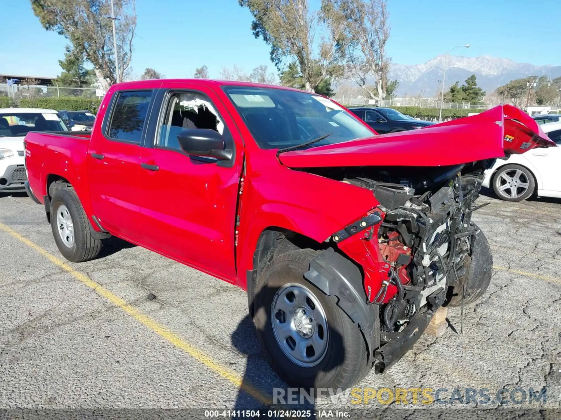 1 fotografías del automóvil dañado 1N6ED1EJ2RN671572 NISSAN FRONTIER 2024