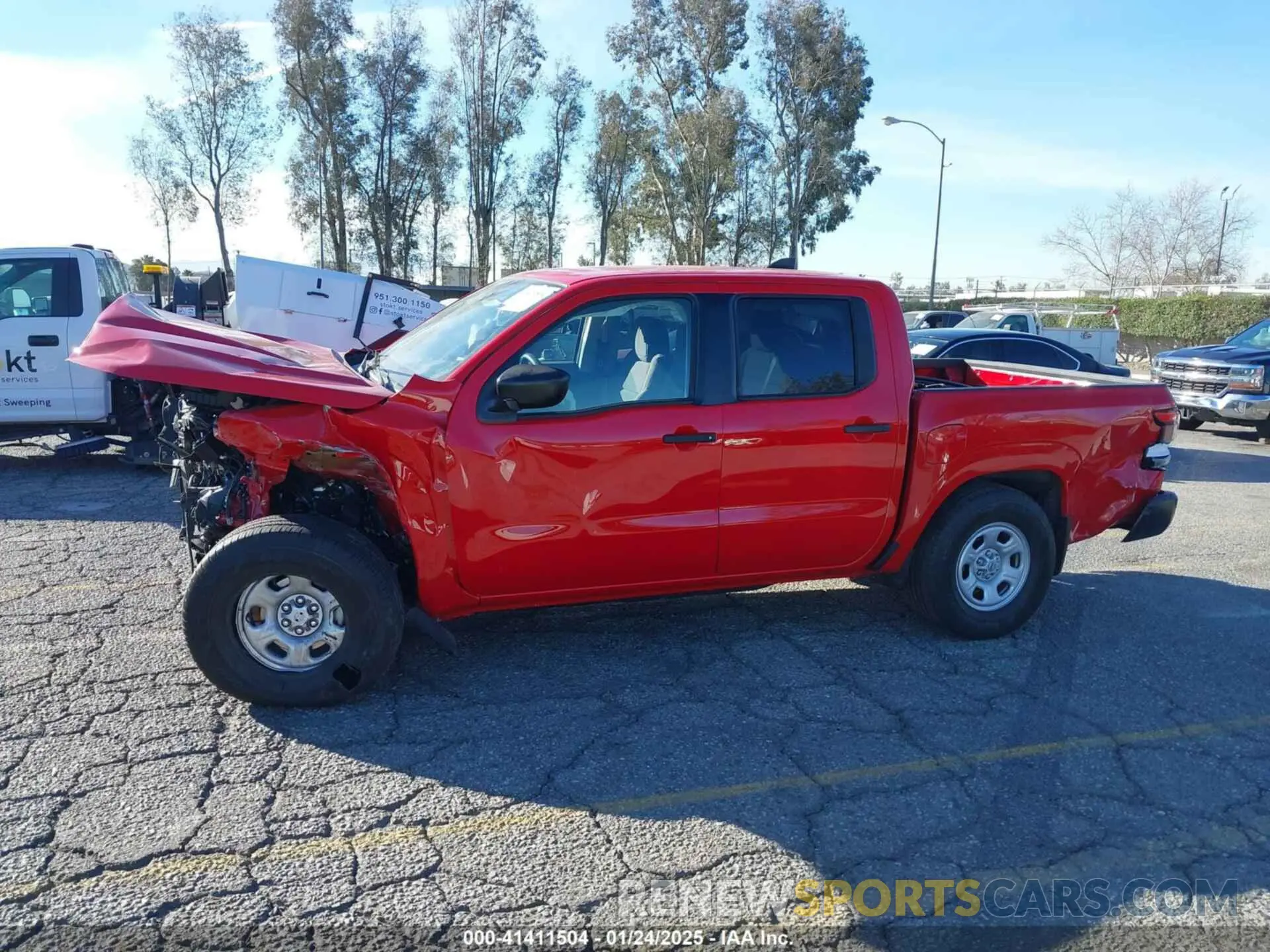 14 fotografías del automóvil dañado 1N6ED1EJ2RN671572 NISSAN FRONTIER 2024
