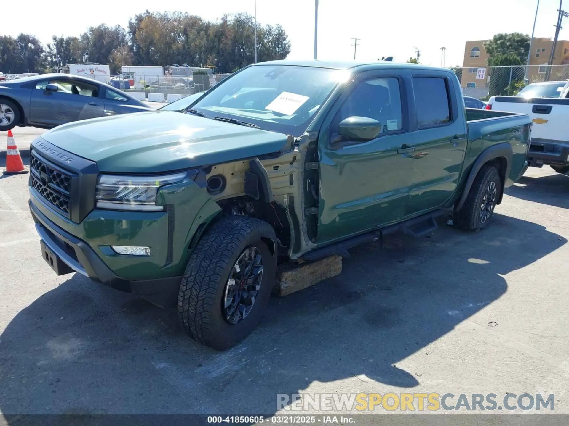 2 fotografías del automóvil dañado 1N6ED1EJ3RN603295 NISSAN FRONTIER 2024
