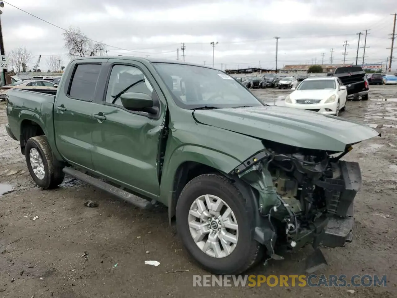 4 fotografías del automóvil dañado 1N6ED1EJ8RN610758 NISSAN FRONTIER 2024