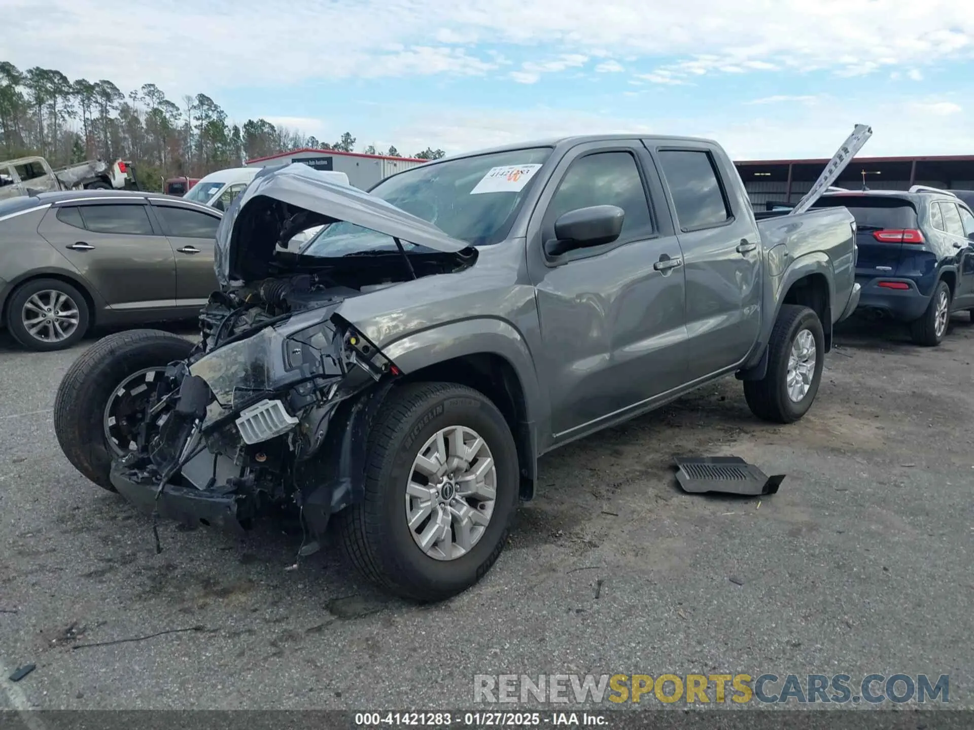 2 fotografías del automóvil dañado 1N6ED1EJ9RN655921 NISSAN FRONTIER 2024