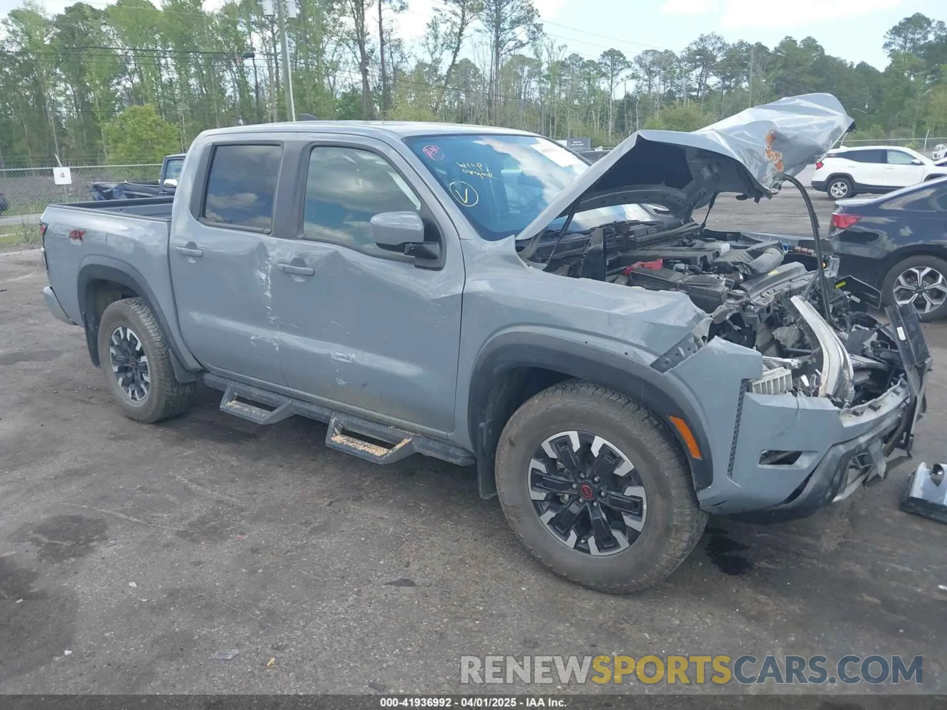 1 fotografías del automóvil dañado 1N6ED1EK0RN626574 NISSAN FRONTIER 2024