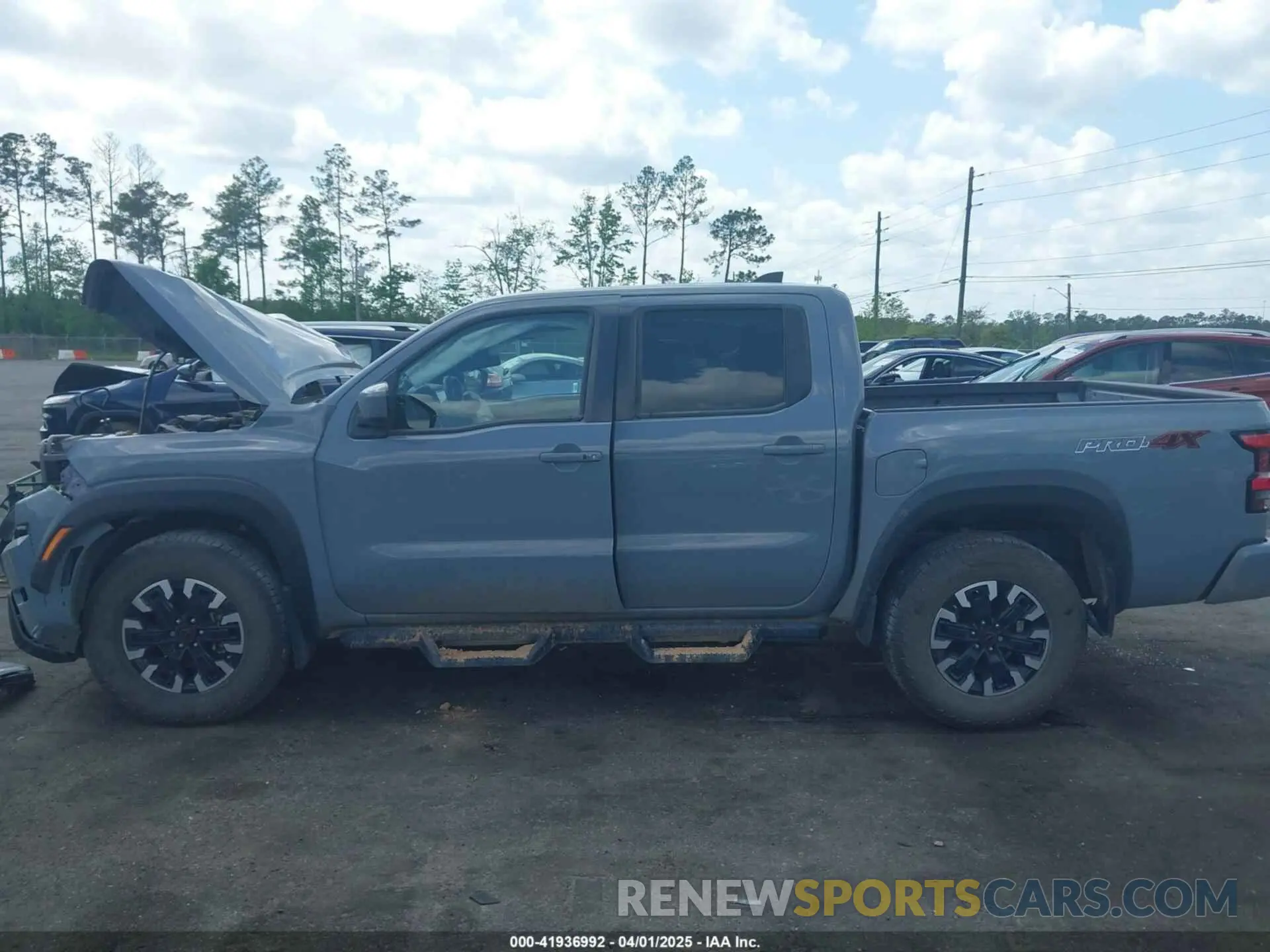 14 fotografías del automóvil dañado 1N6ED1EK0RN626574 NISSAN FRONTIER 2024