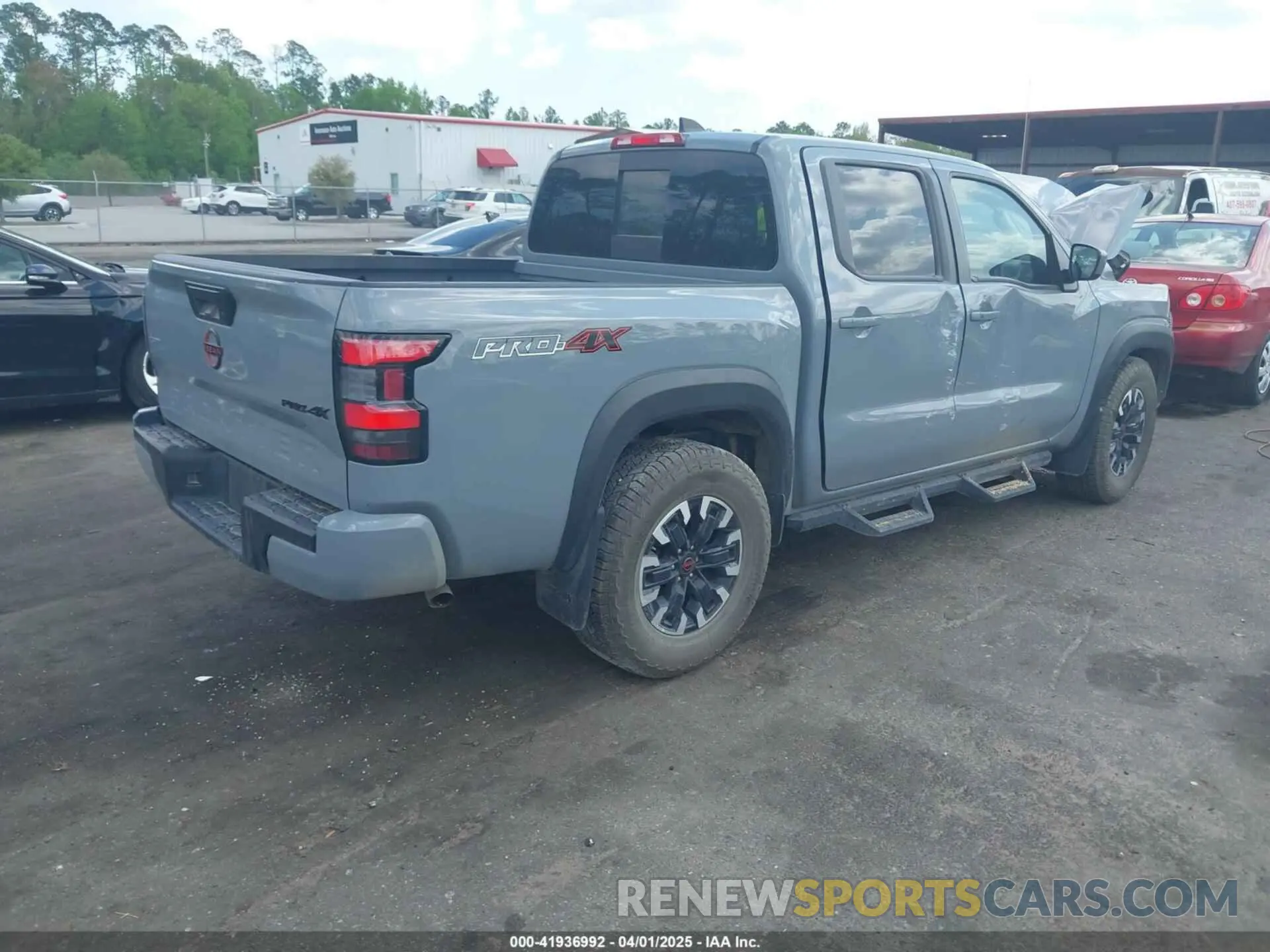 4 fotografías del automóvil dañado 1N6ED1EK0RN626574 NISSAN FRONTIER 2024