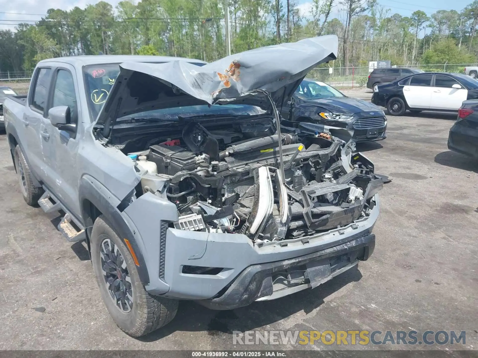 6 fotografías del automóvil dañado 1N6ED1EK0RN626574 NISSAN FRONTIER 2024