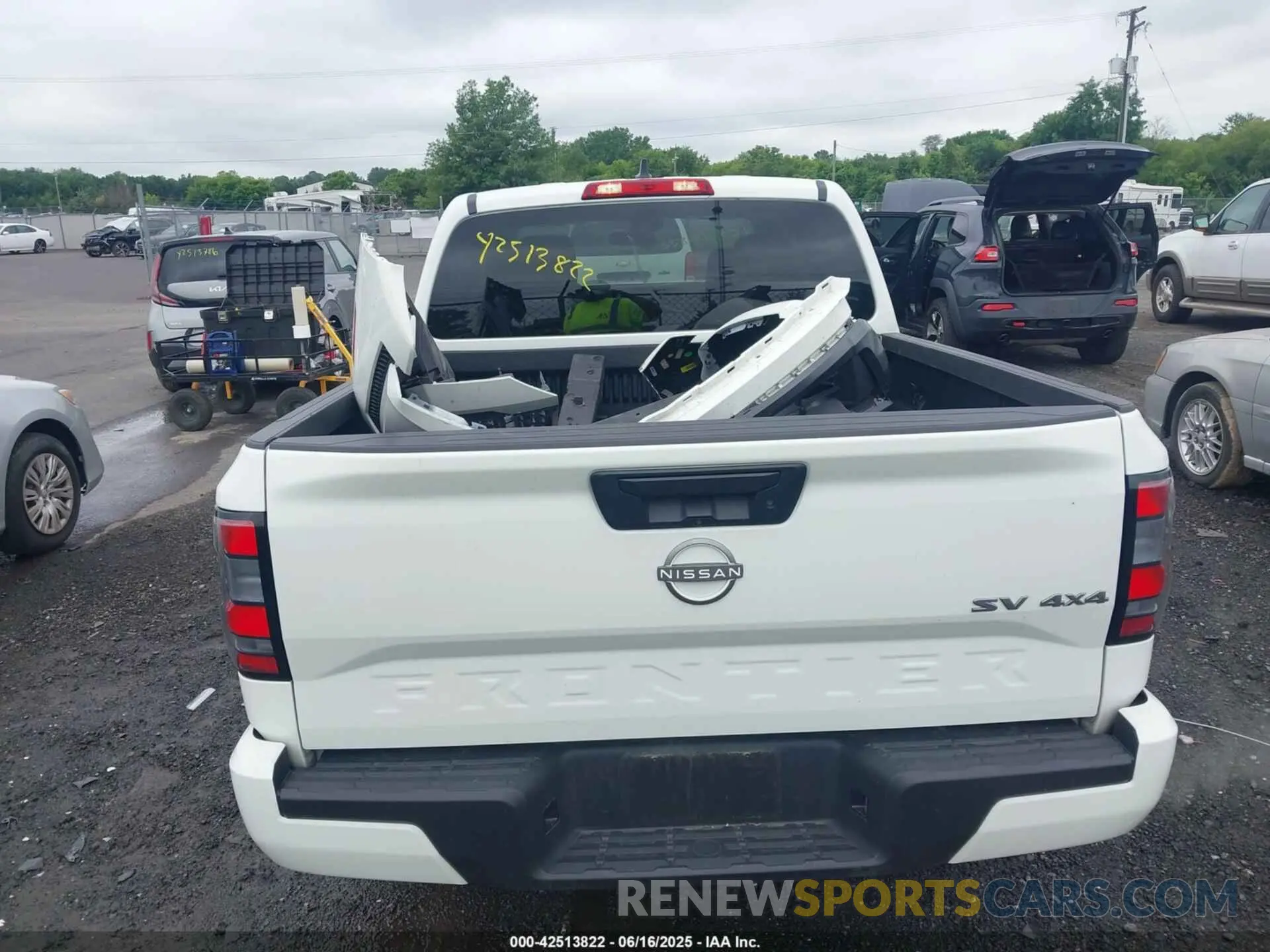 17 fotografías del automóvil dañado 1N6ED1EK0RN666847 NISSAN FRONTIER 2024