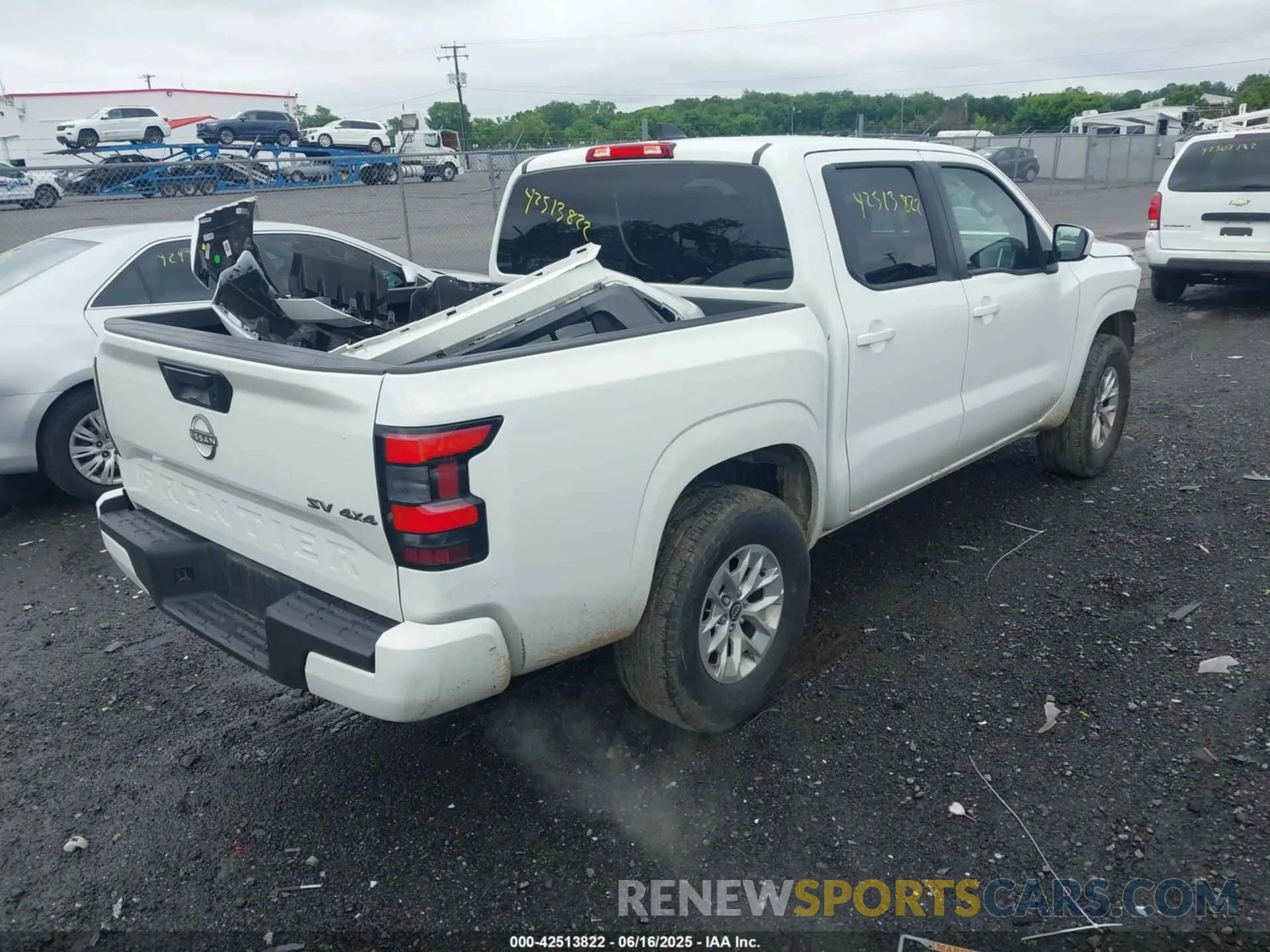 4 fotografías del automóvil dañado 1N6ED1EK0RN666847 NISSAN FRONTIER 2024