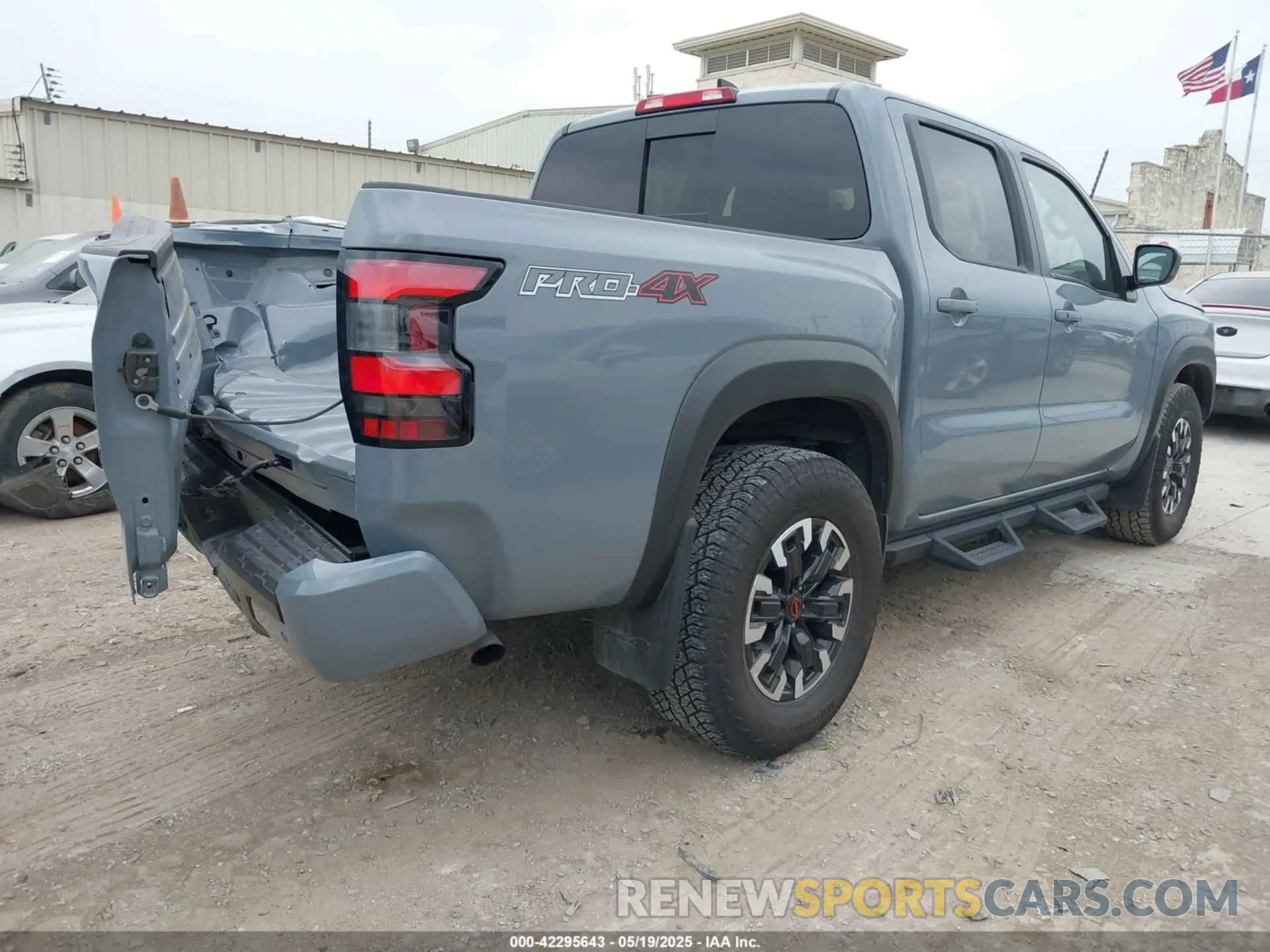 4 fotografías del automóvil dañado 1N6ED1EK2RN630822 NISSAN FRONTIER 2024