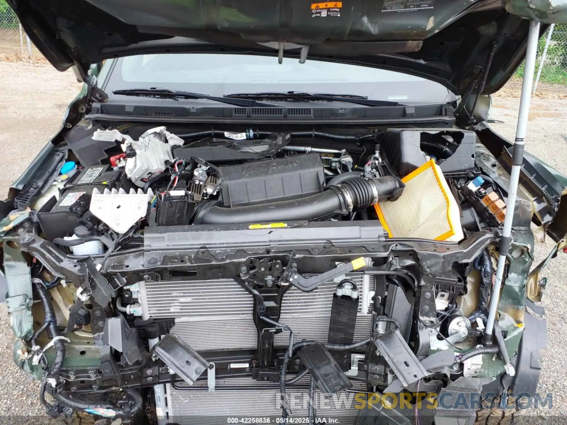 10 fotografías del automóvil dañado 1N6ED1EK5RN660090 NISSAN FRONTIER 2024