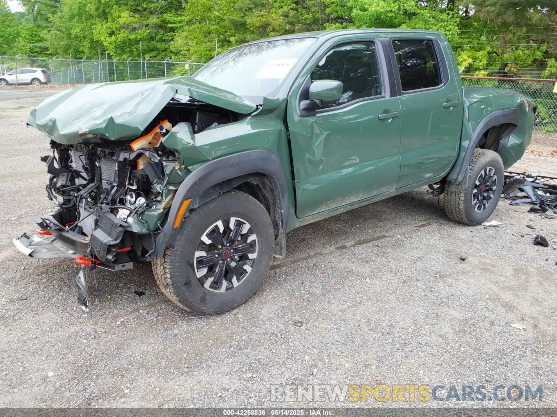 2 fotografías del automóvil dañado 1N6ED1EK5RN660090 NISSAN FRONTIER 2024