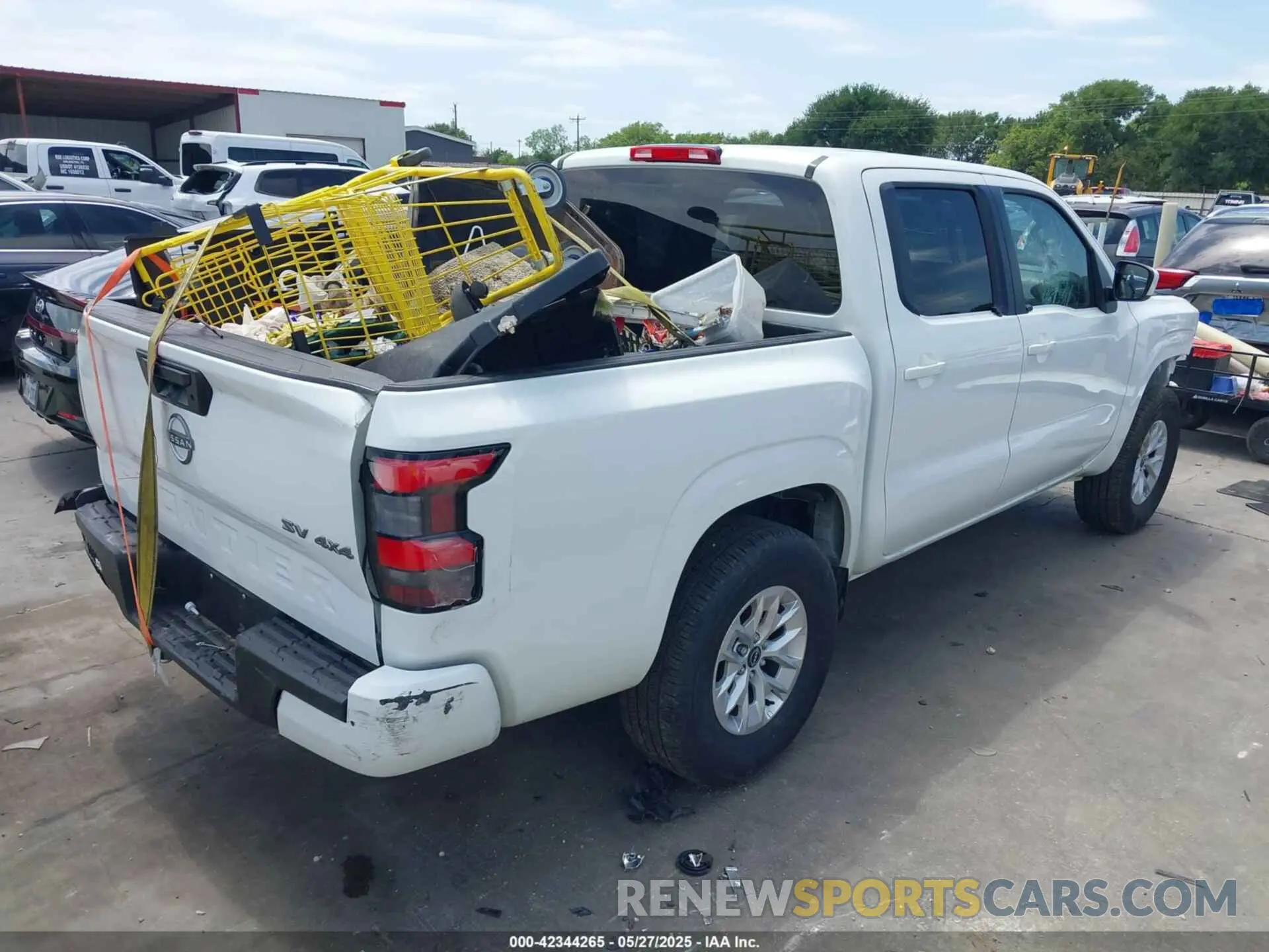 4 fotografías del automóvil dañado 1N6ED1EK7RN650404 NISSAN FRONTIER 2024